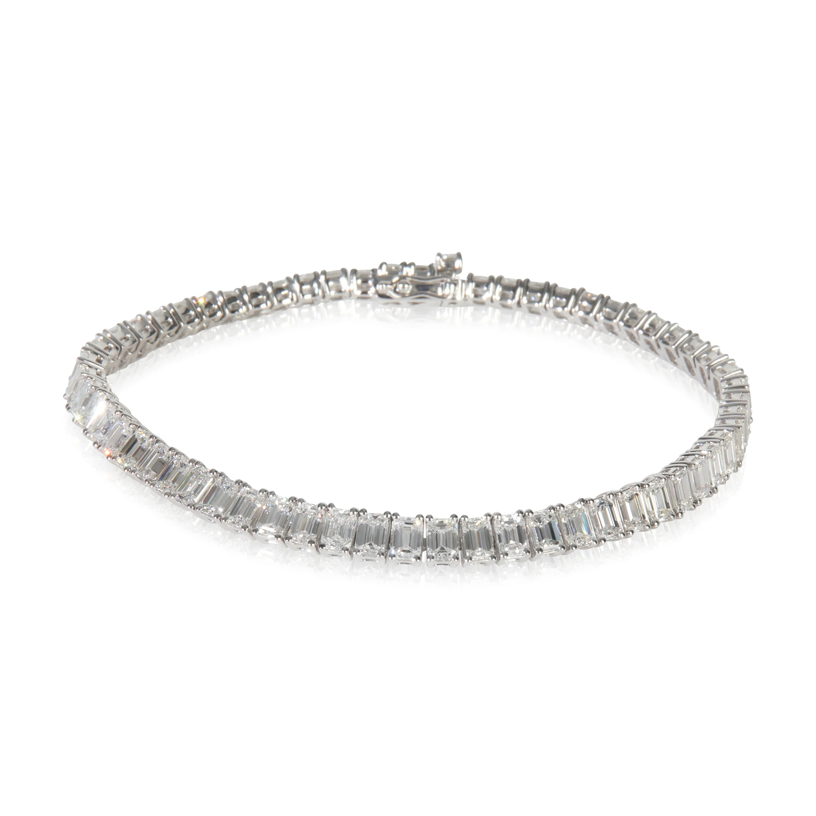 Platinum Diamond Bracelet - Image 3
