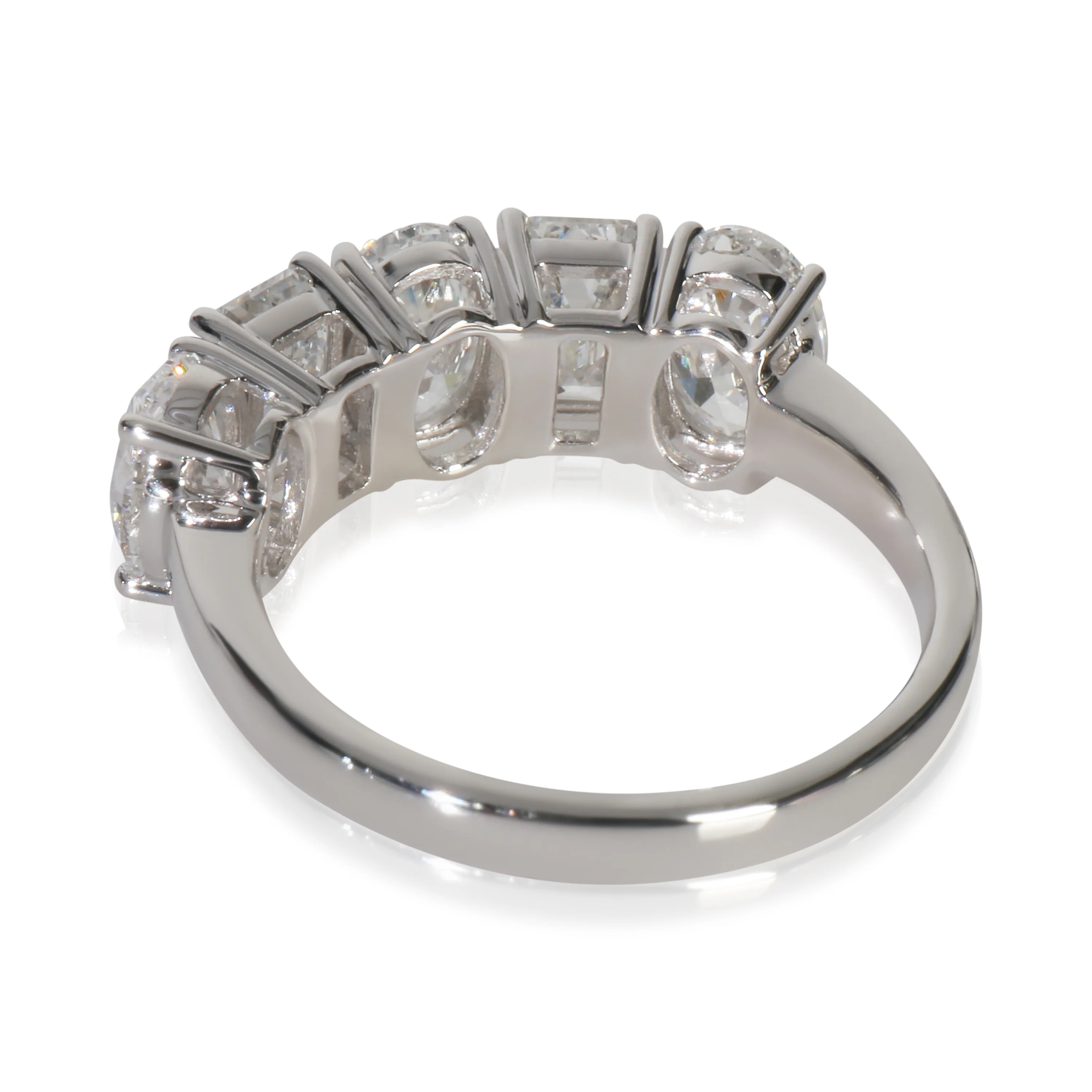 3.57 ctw White Gold Lab-Grown Diamond Ring - Image 5