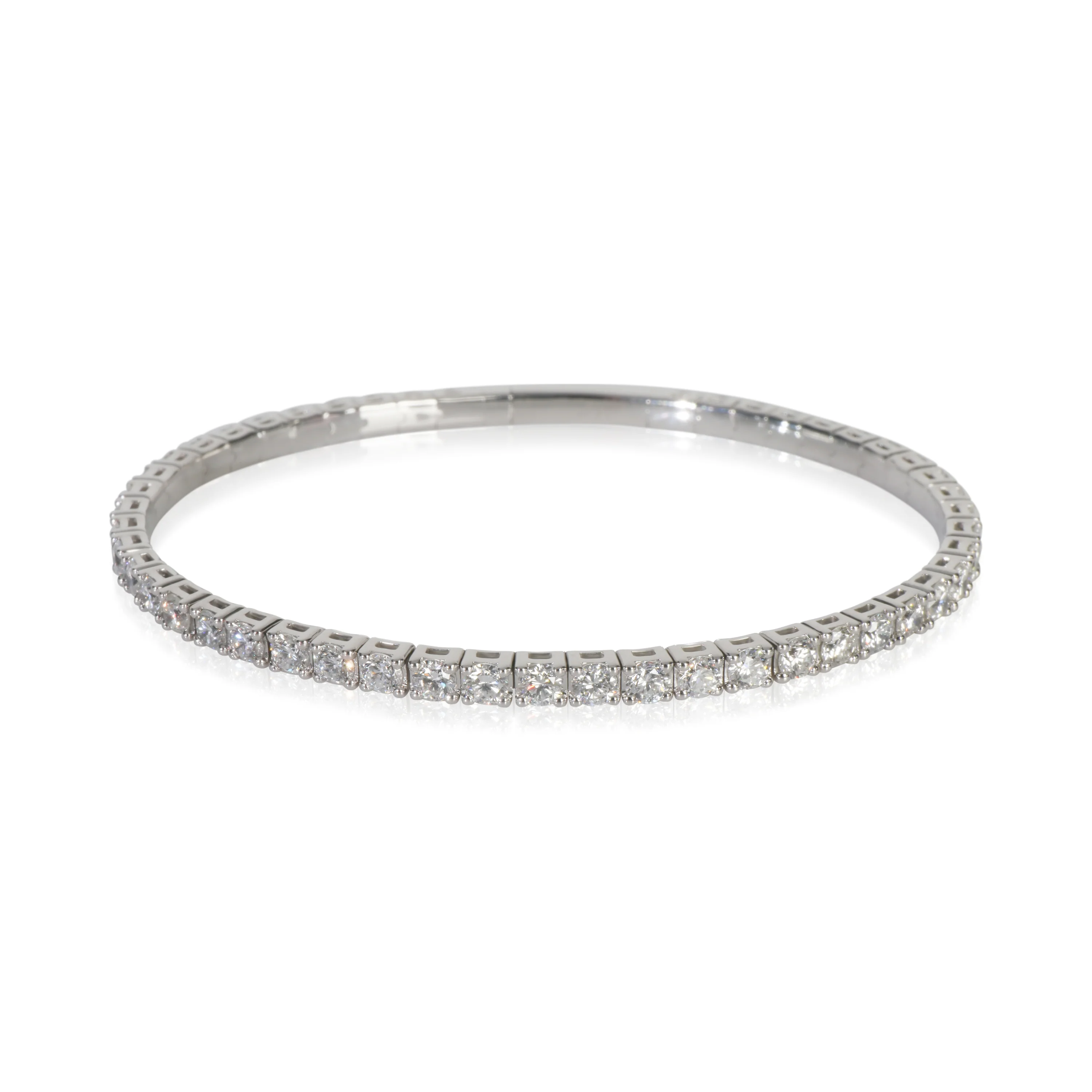5.34 ctw White Gold Lab-Grown Diamond Bracelet
