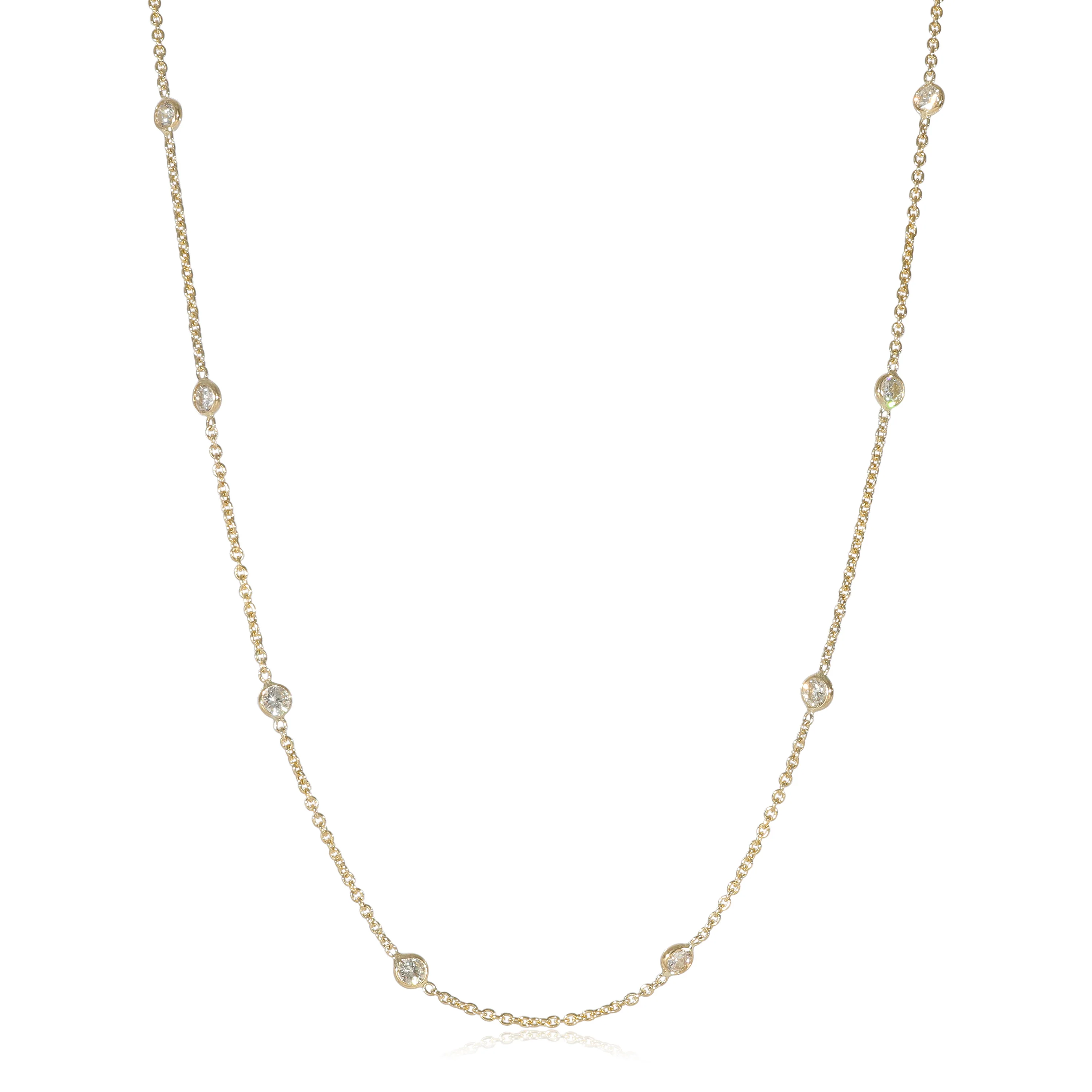 Diamonds by the Yard Necklace in 14K Yellow Gold (1.05 CTW G-H/SI2)