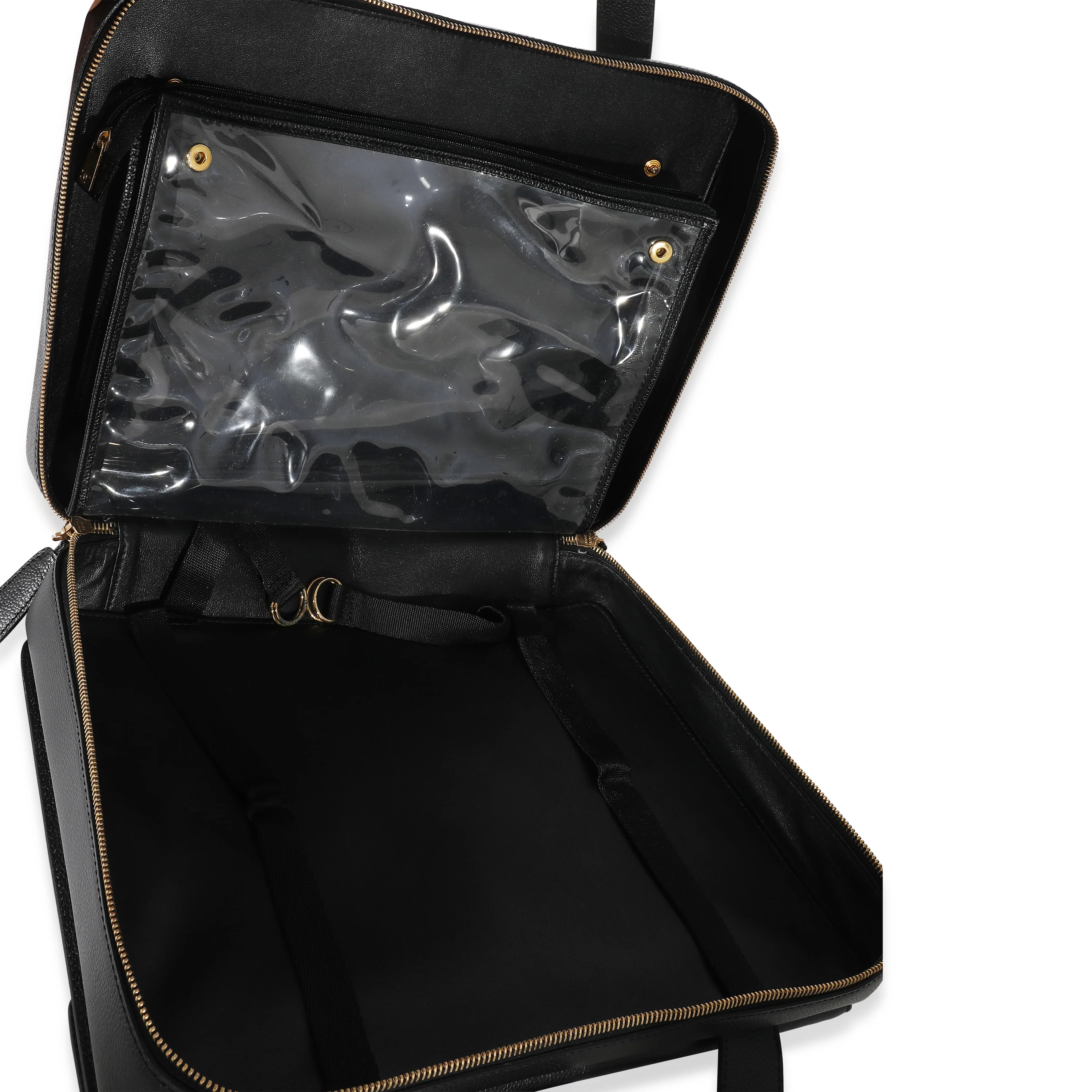 Chanel Vintage Black Caviar Travel Case - Image 8
