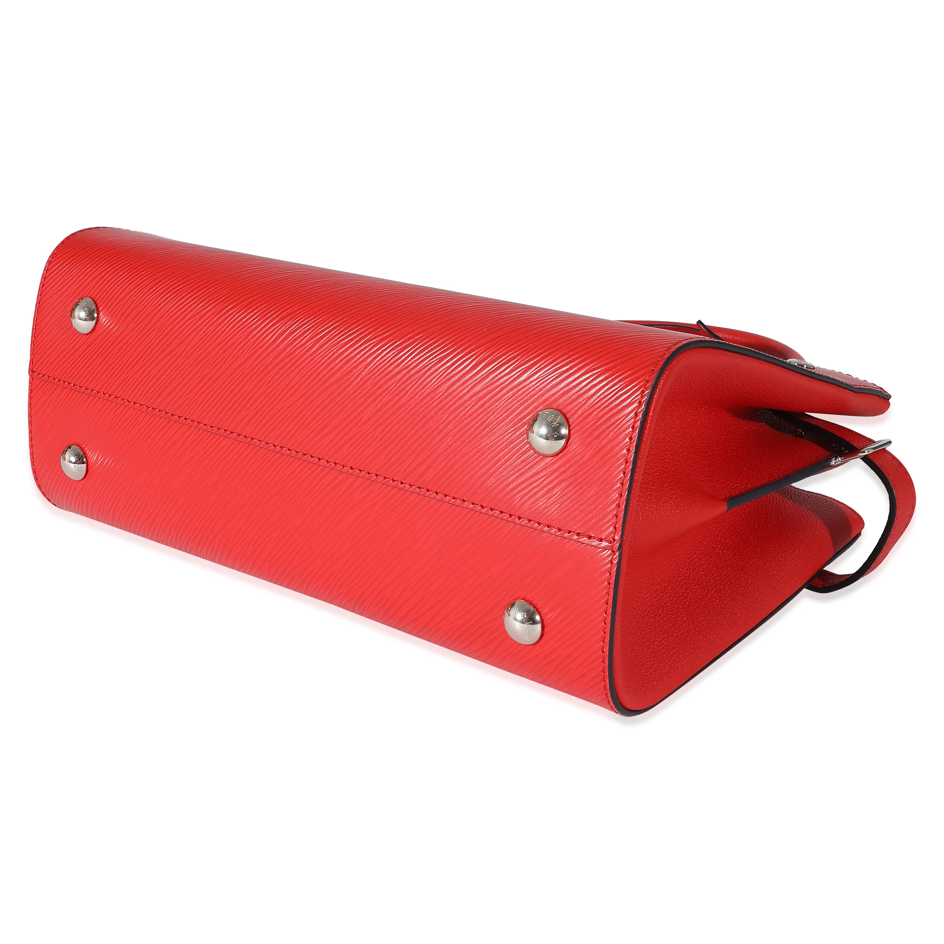 Louis Vuitton Red Epi Leather Twisted Tote Bag - Image 6