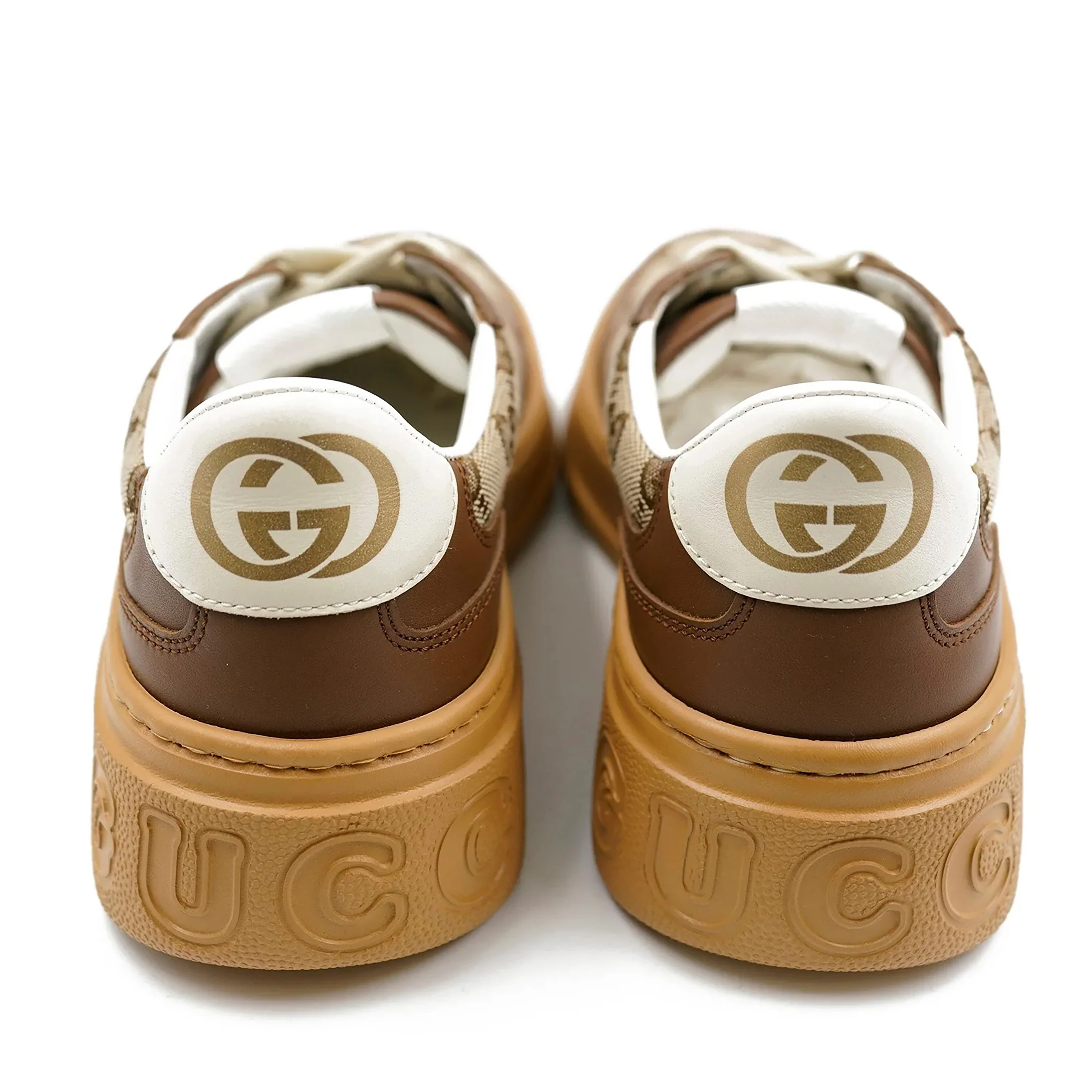 Brown GG Canvas Sneakers 36 - Image 2