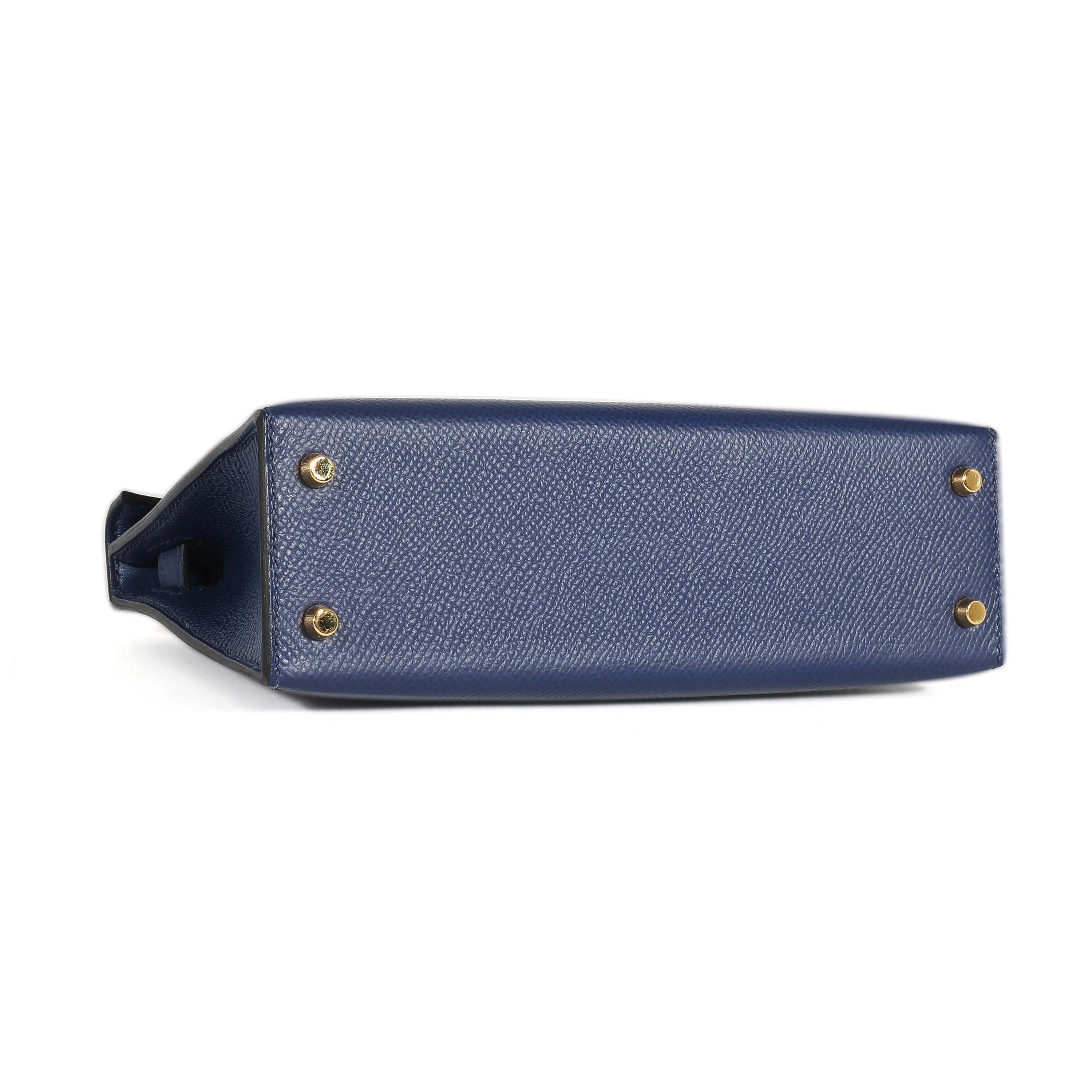 Hermès Epsom Bleu Saphir Mini Kelly II 20 GHW - Image 5