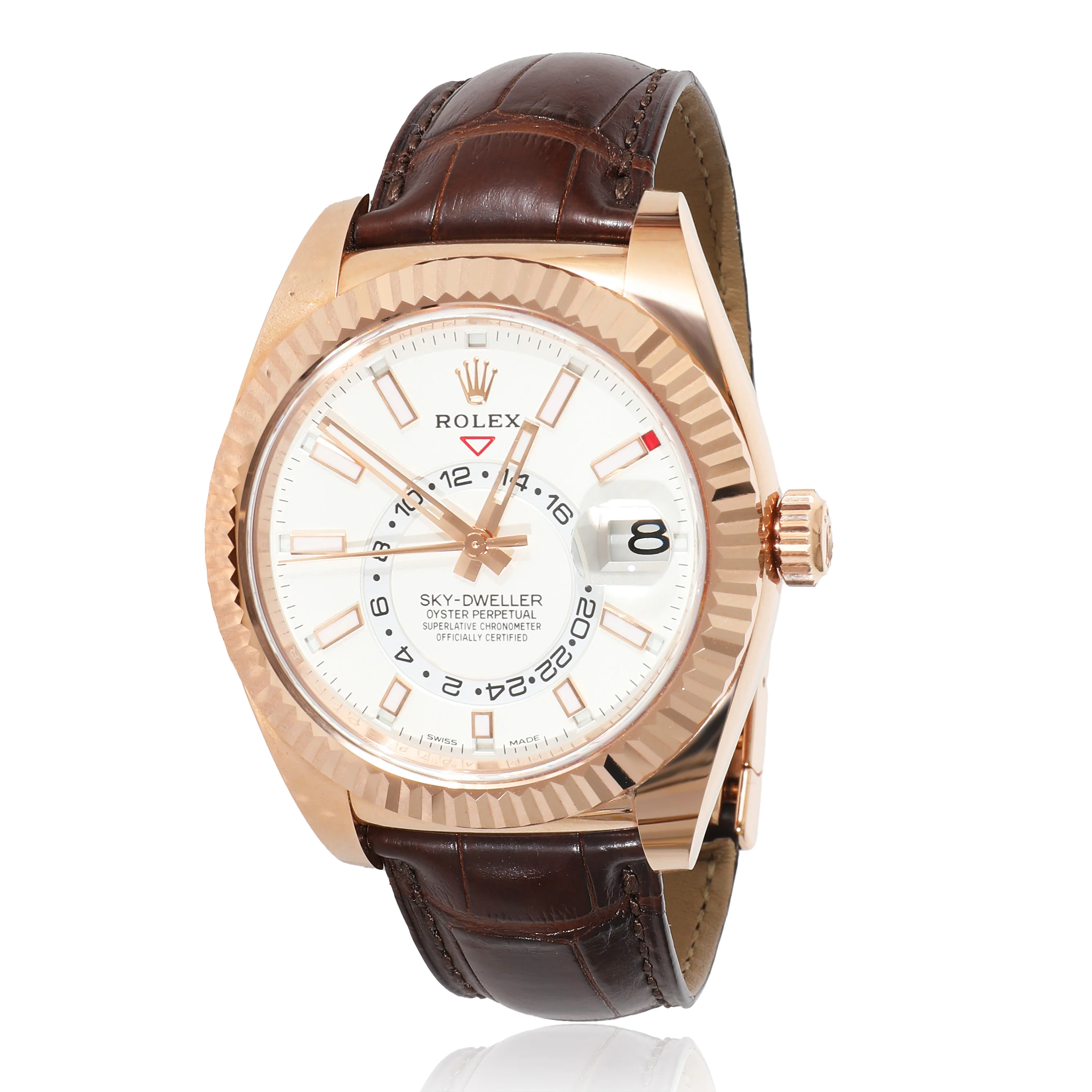 Sky-Dweller 326135 Mens Watch in  Rose Gold