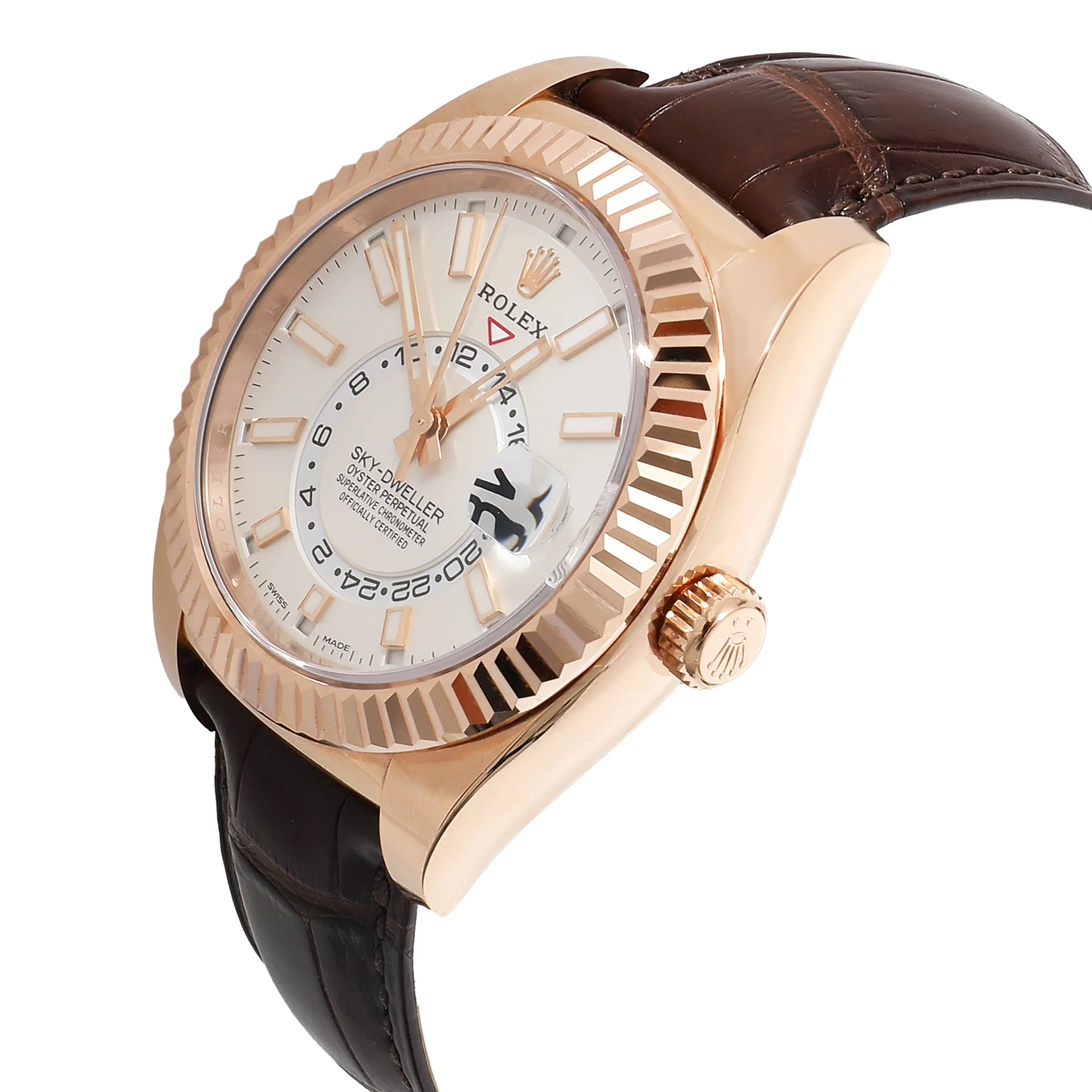 Sky-Dweller 326135 Mens Watch in  Rose Gold - Image 3