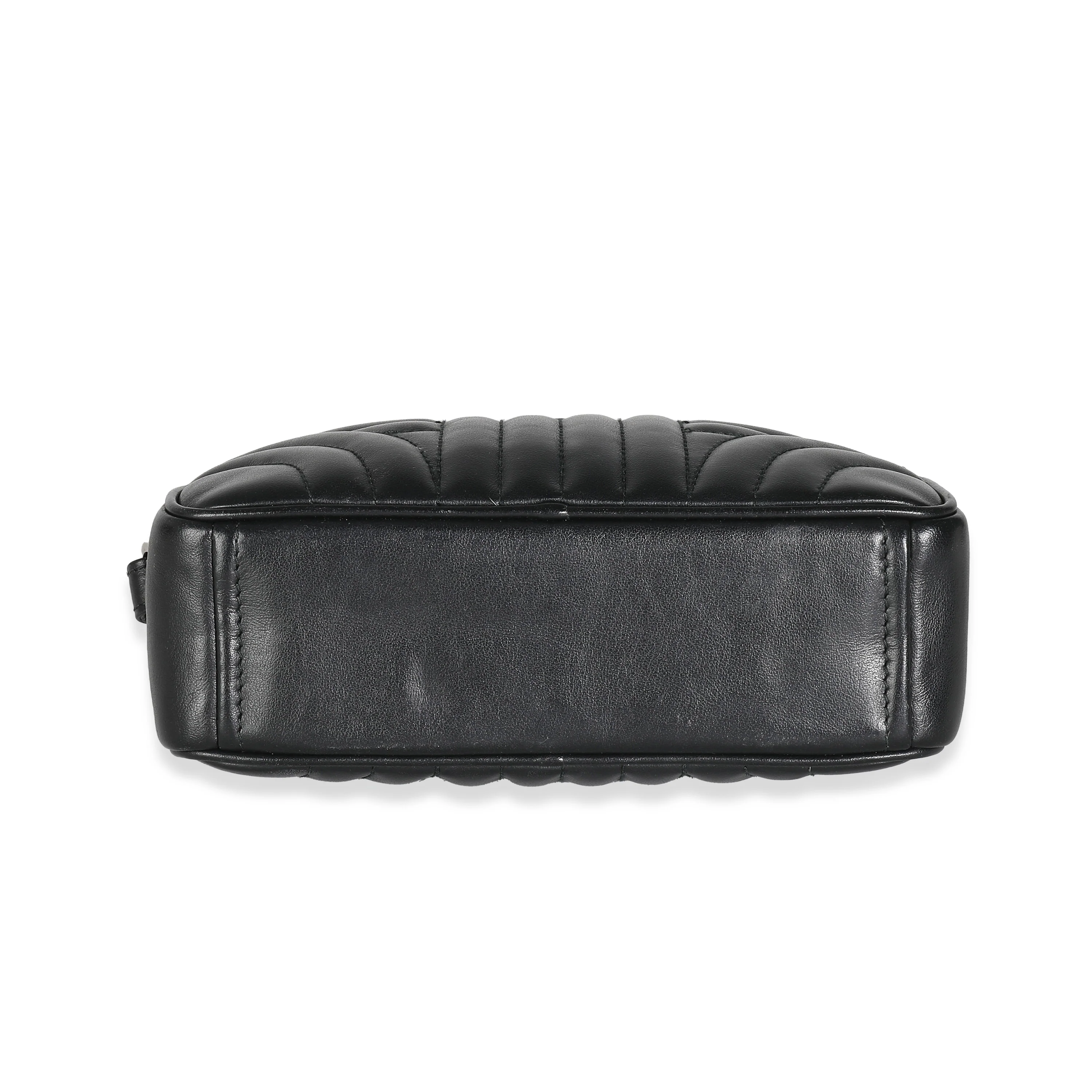 Prada Black Soft Calfskin Diagramme Camera Bag - Image 5