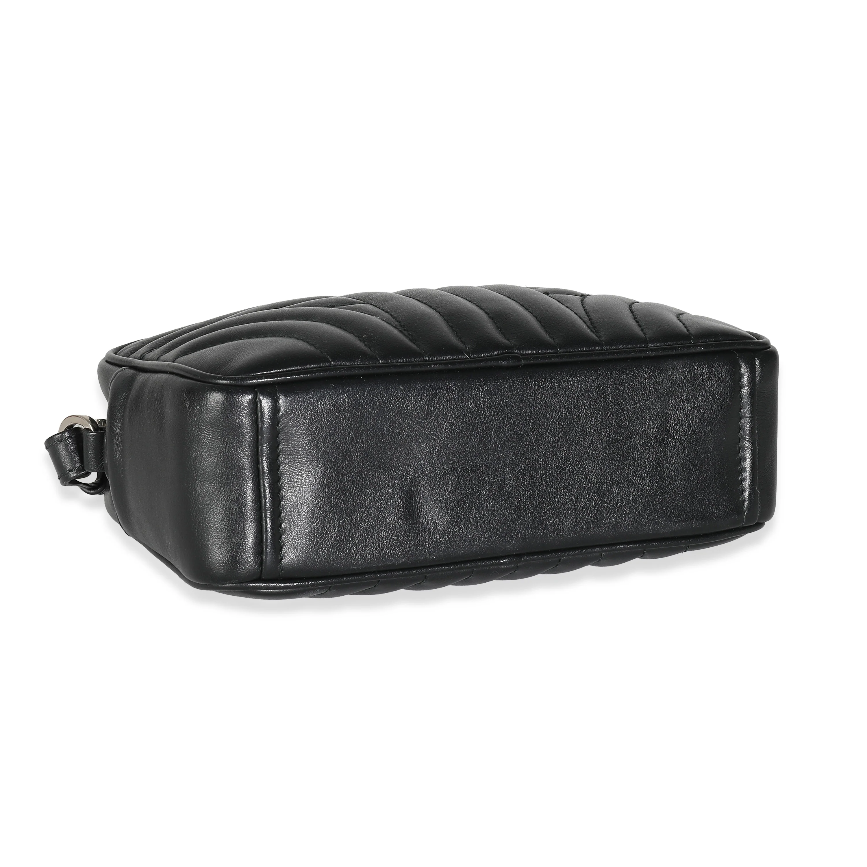 Prada Black Soft Calfskin Diagramme Camera Bag - Image 7