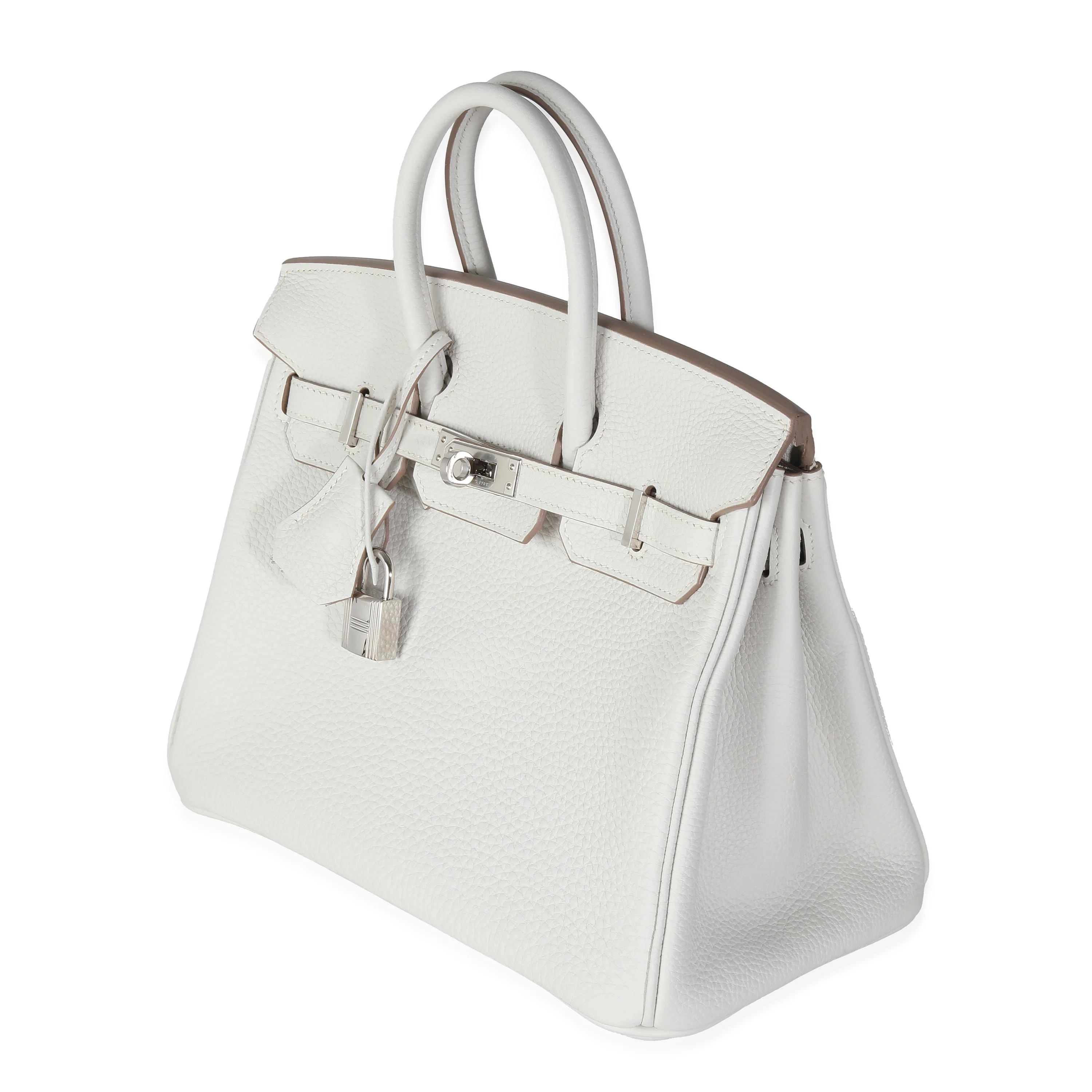 Gris Pale Togo Birkin 25 PHW - Image 2