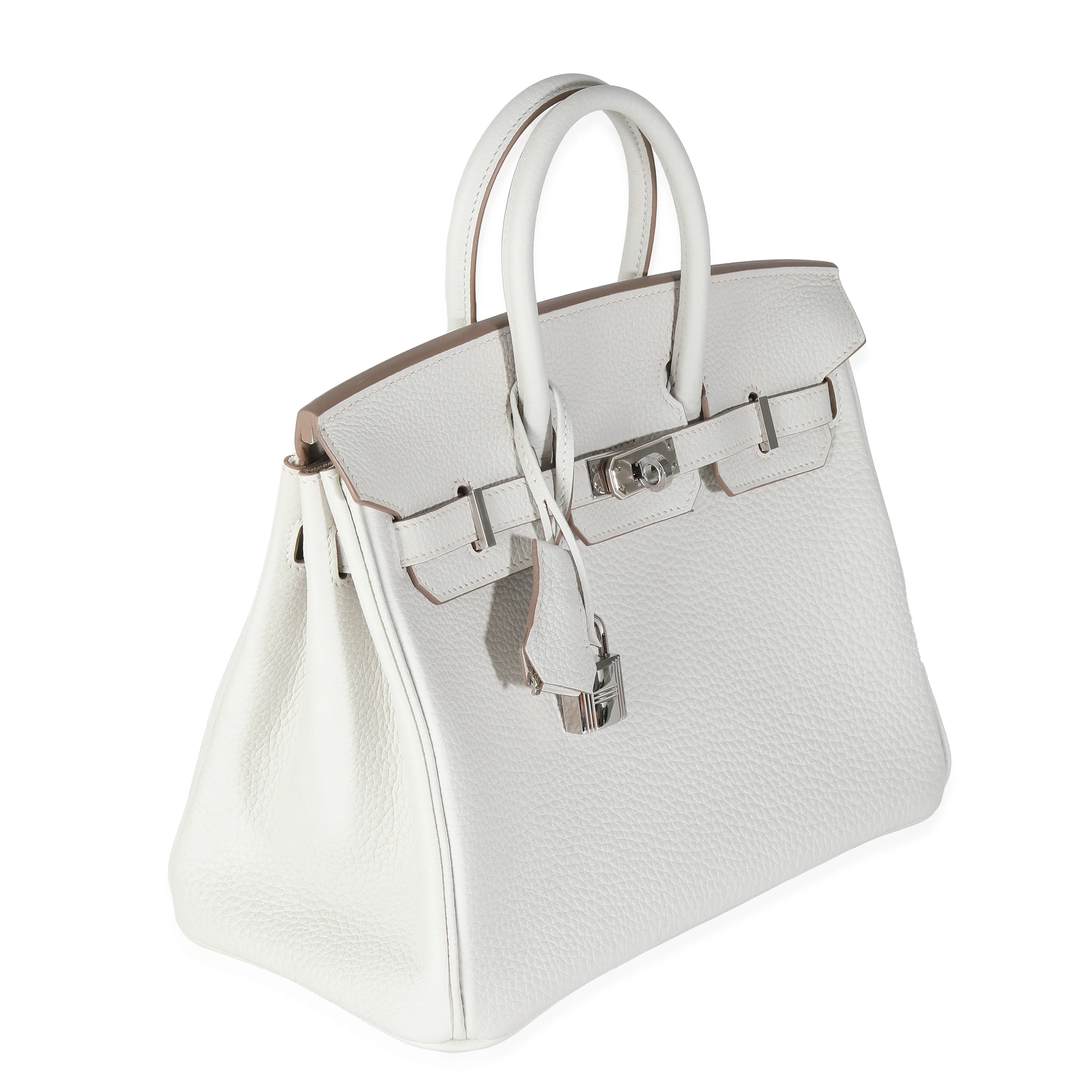 Gris Pale Togo Birkin 25 PHW - Image 3