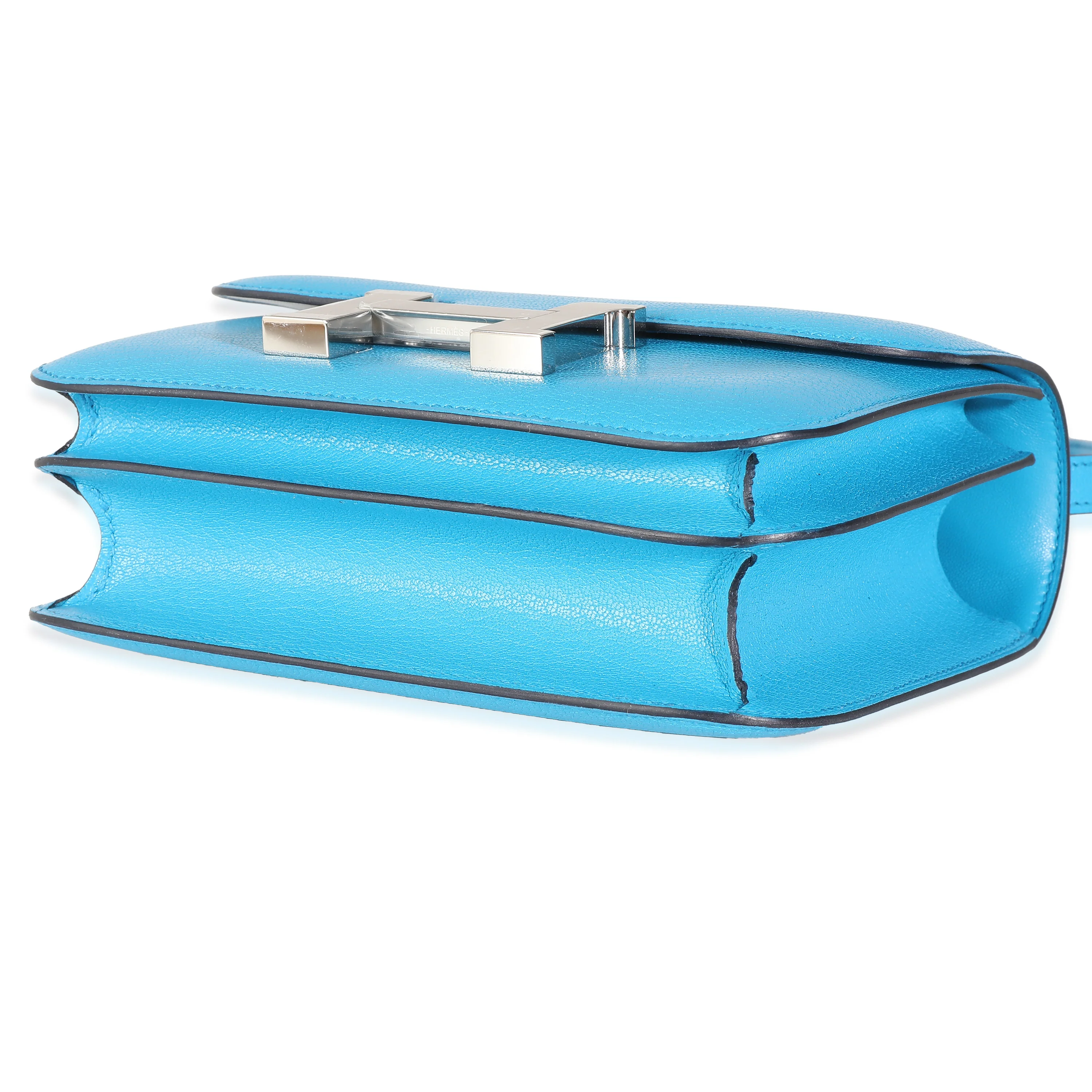 Bleu Frida Chèvre Chamkila Mini Constance 18 PHW - Image 4