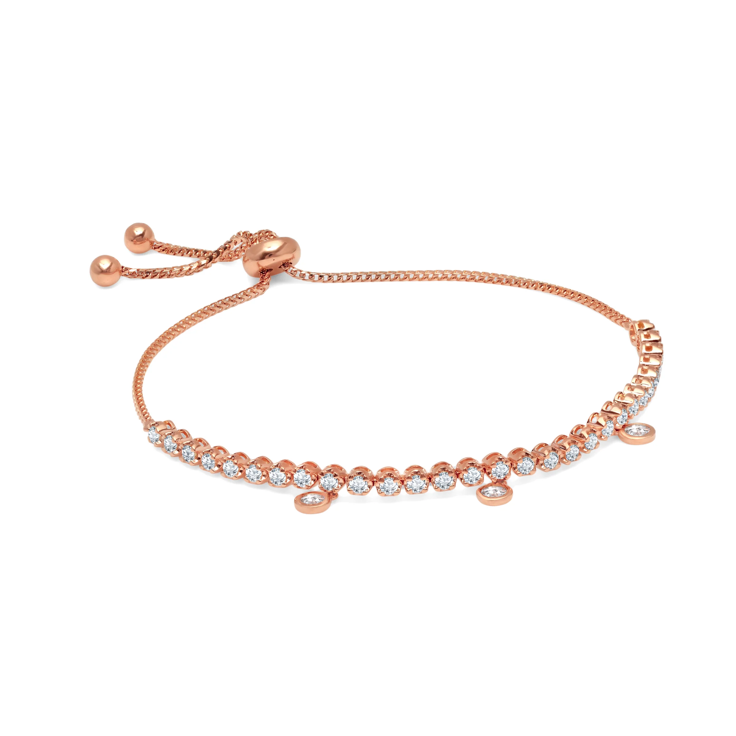 Bracelet in 18 Rose Gold 1.19 CTW