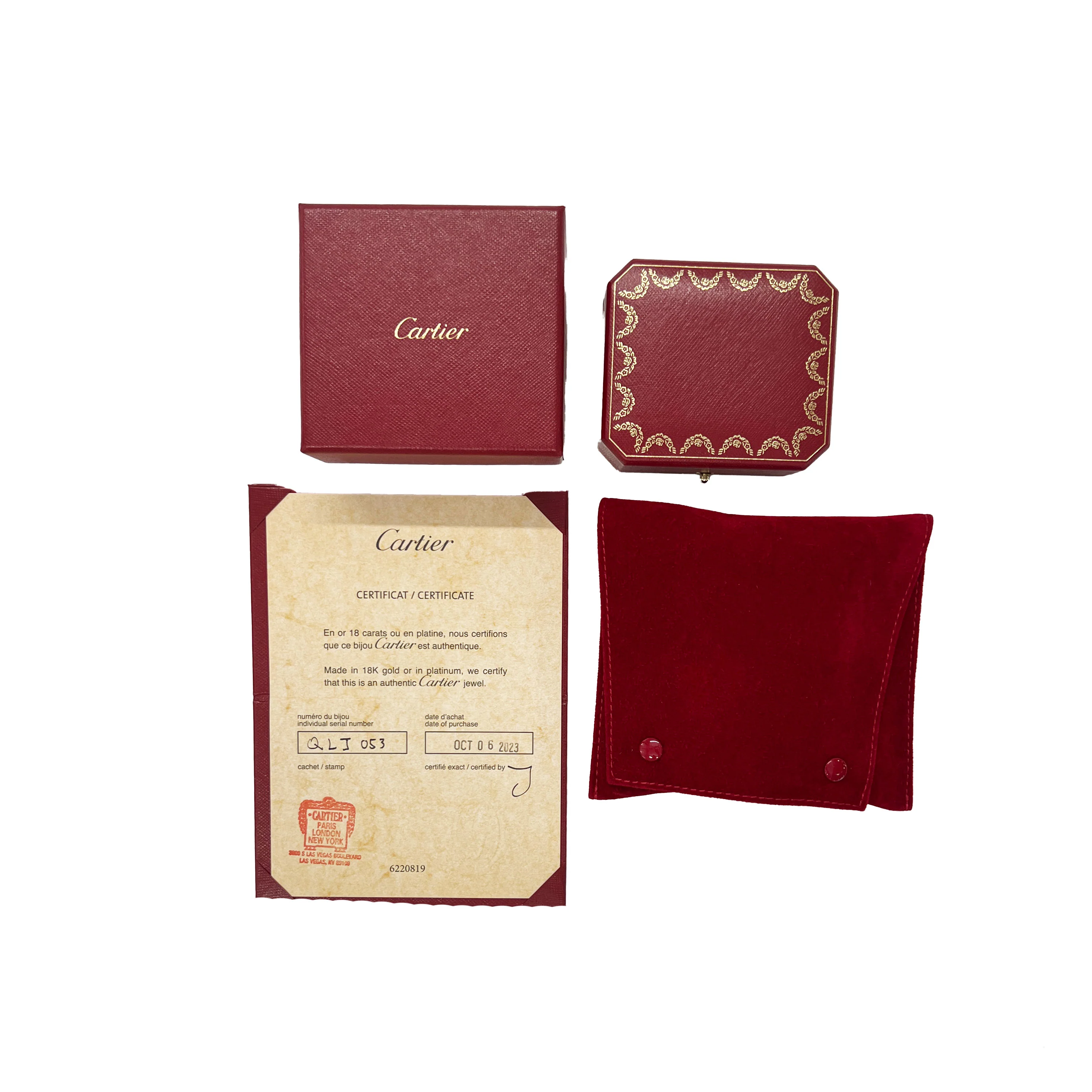 Reflection de Cartier Earrings (White Gold) - Image 4