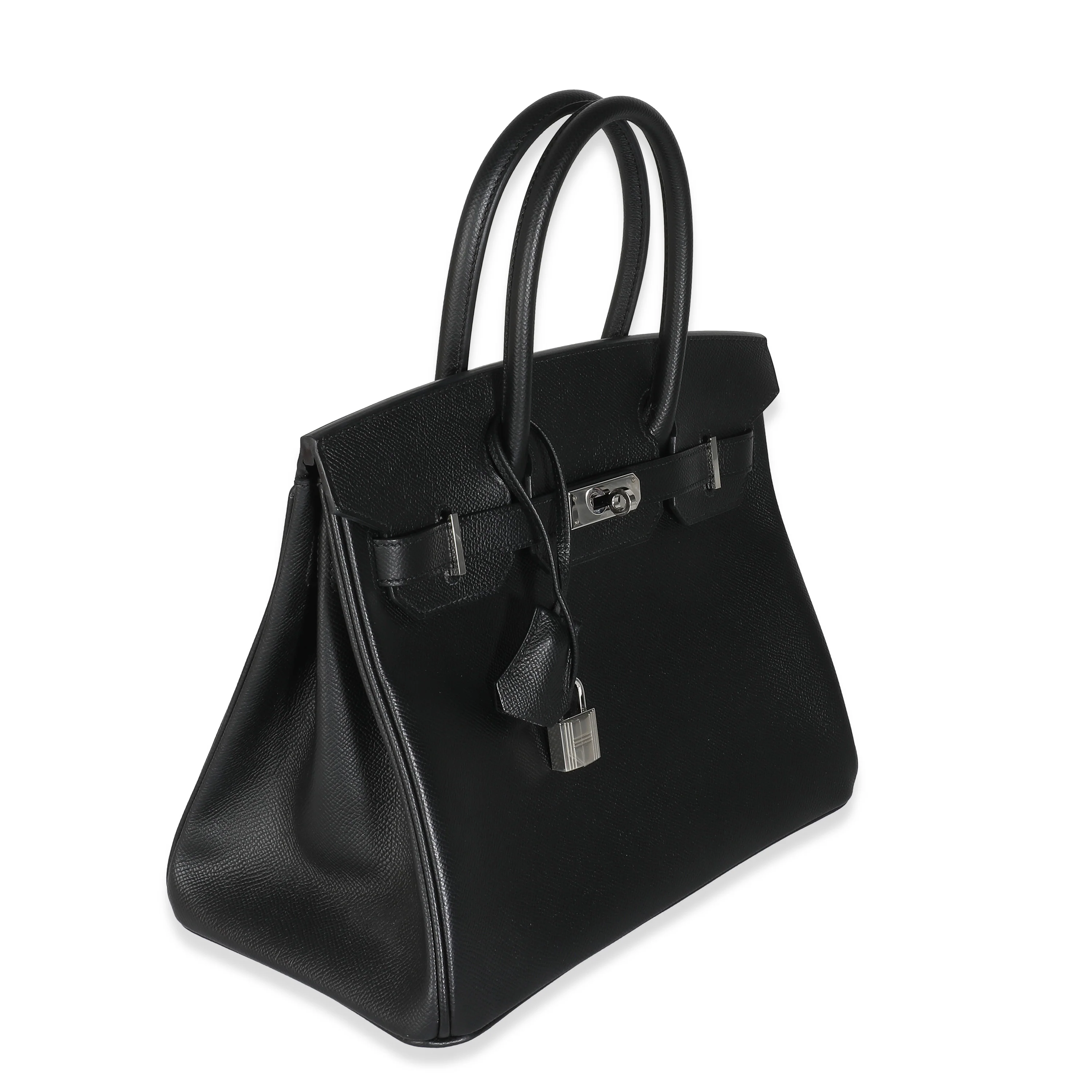 Black Epsom Birkin 30 PHW - Image 3