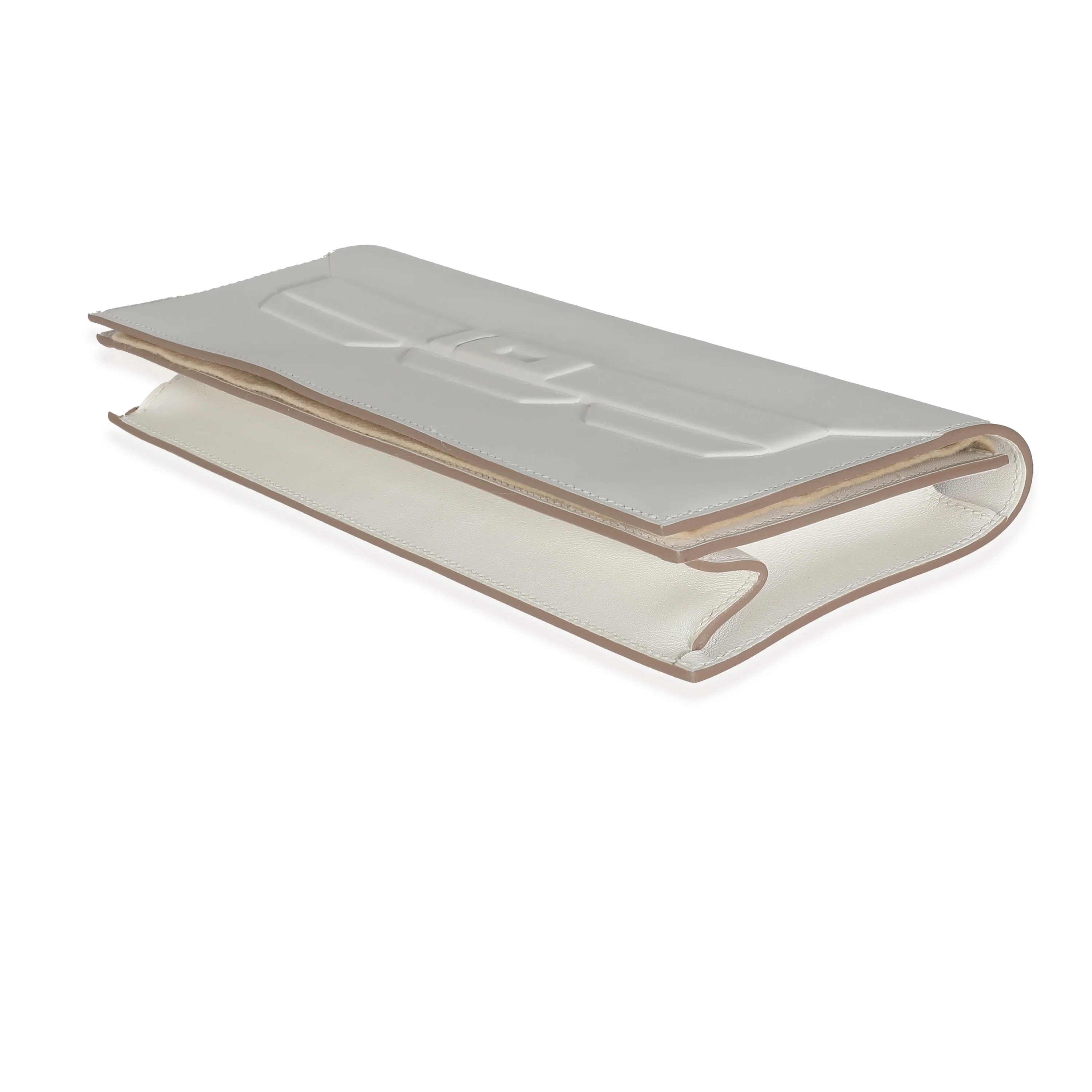 New White Swift Shadow Clutch 29 - Image 7
