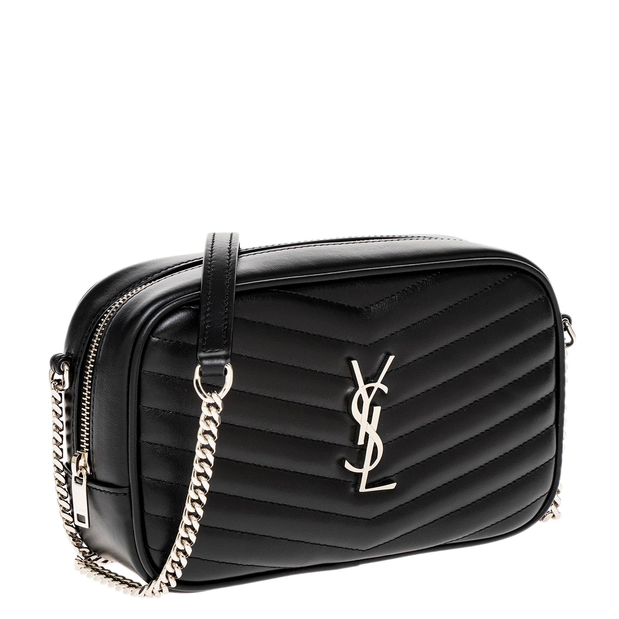 Black Quilted Leather Mini Lou - Image 2