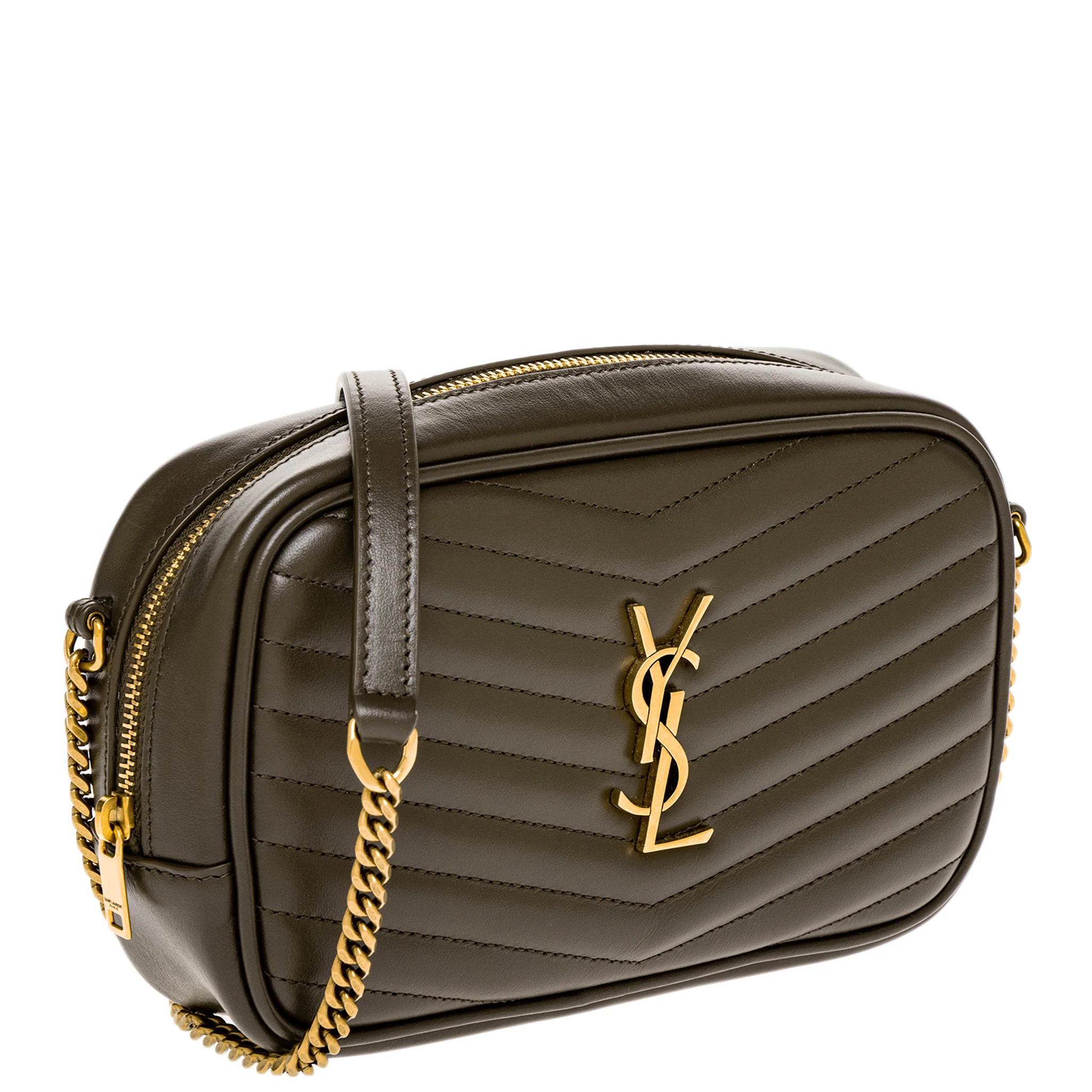 Light Musk Quilted Leather Mini Lou - Image 2