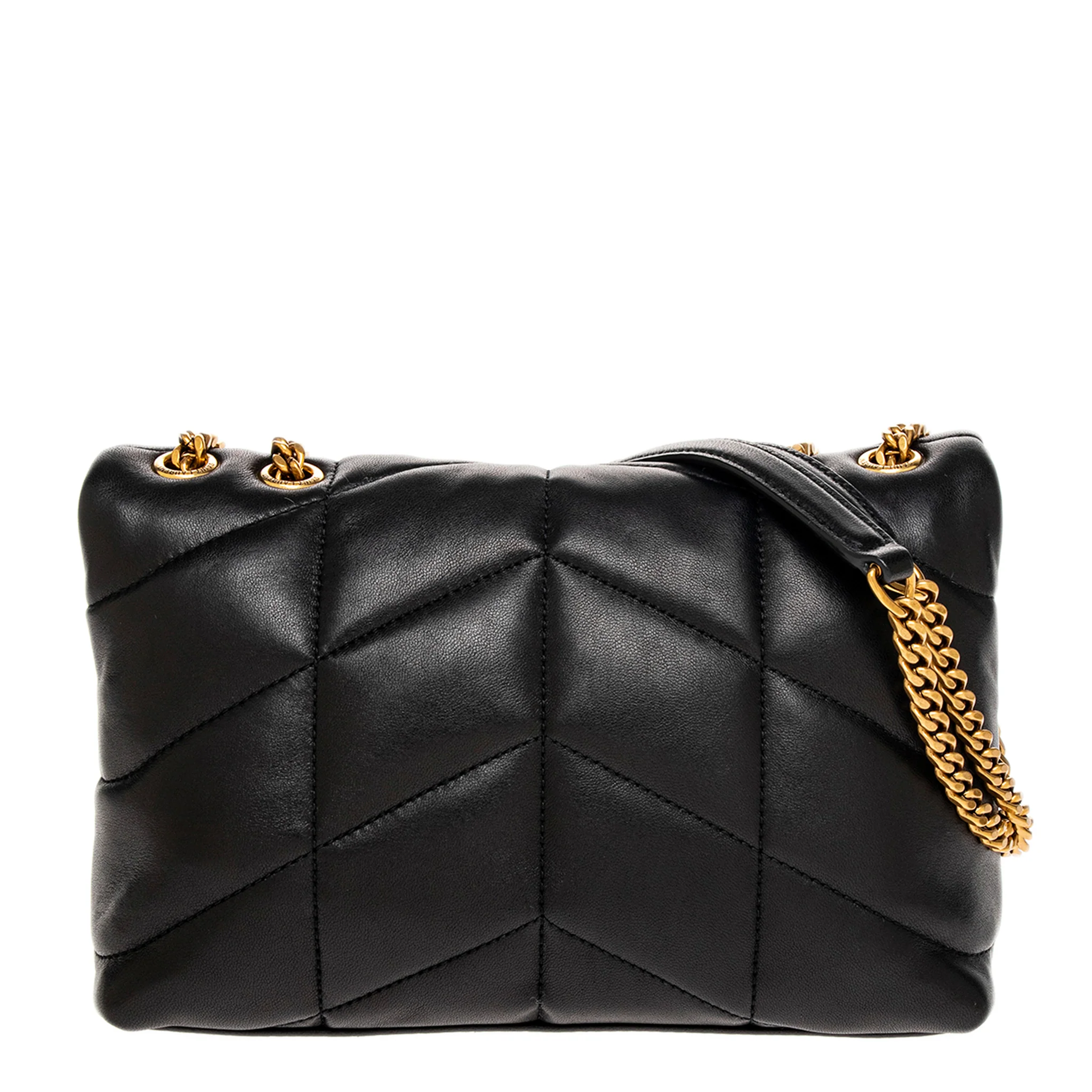 Black Lambskin Toy Puffer - Image 3