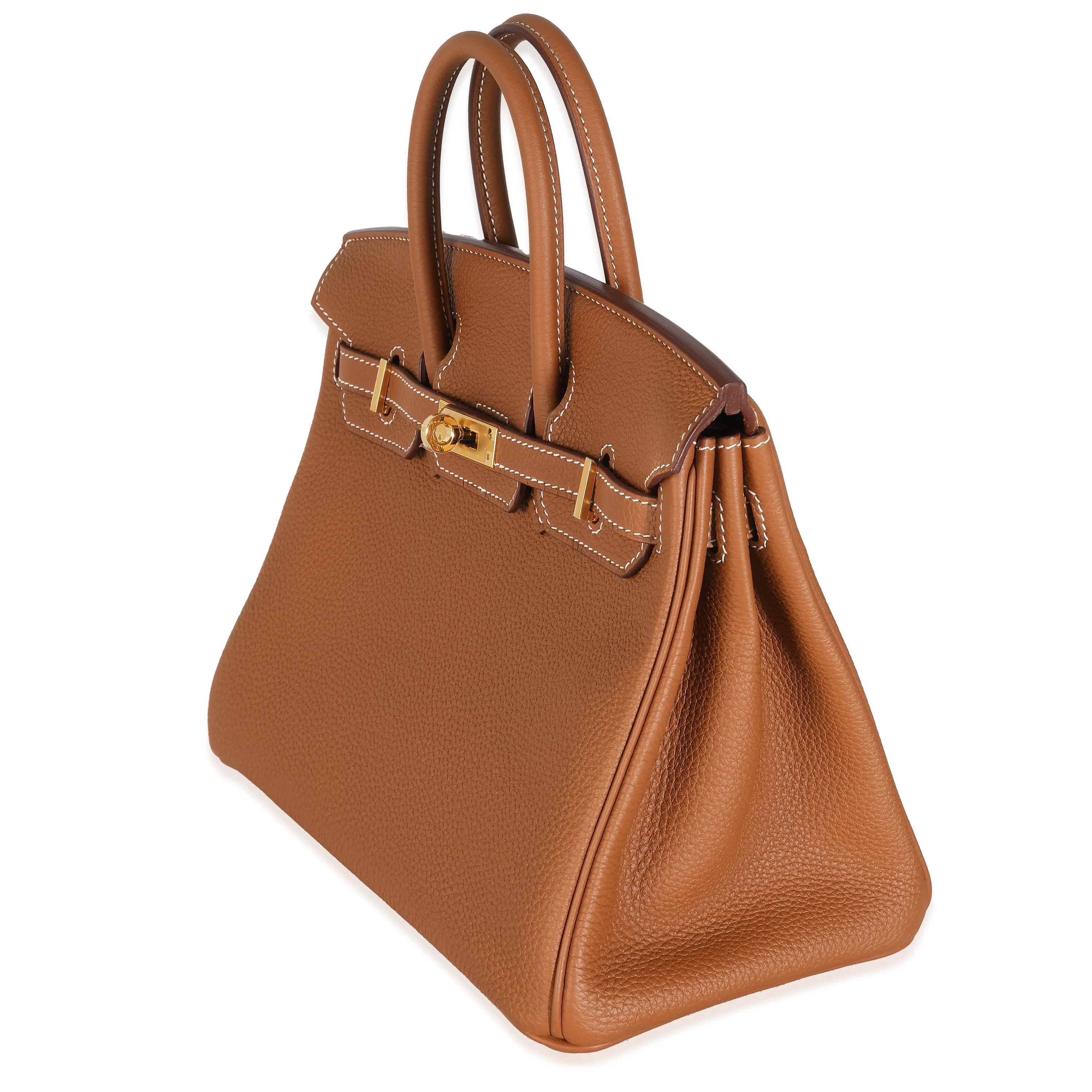 Gold Togo Birkin 25 GHW - Image 2