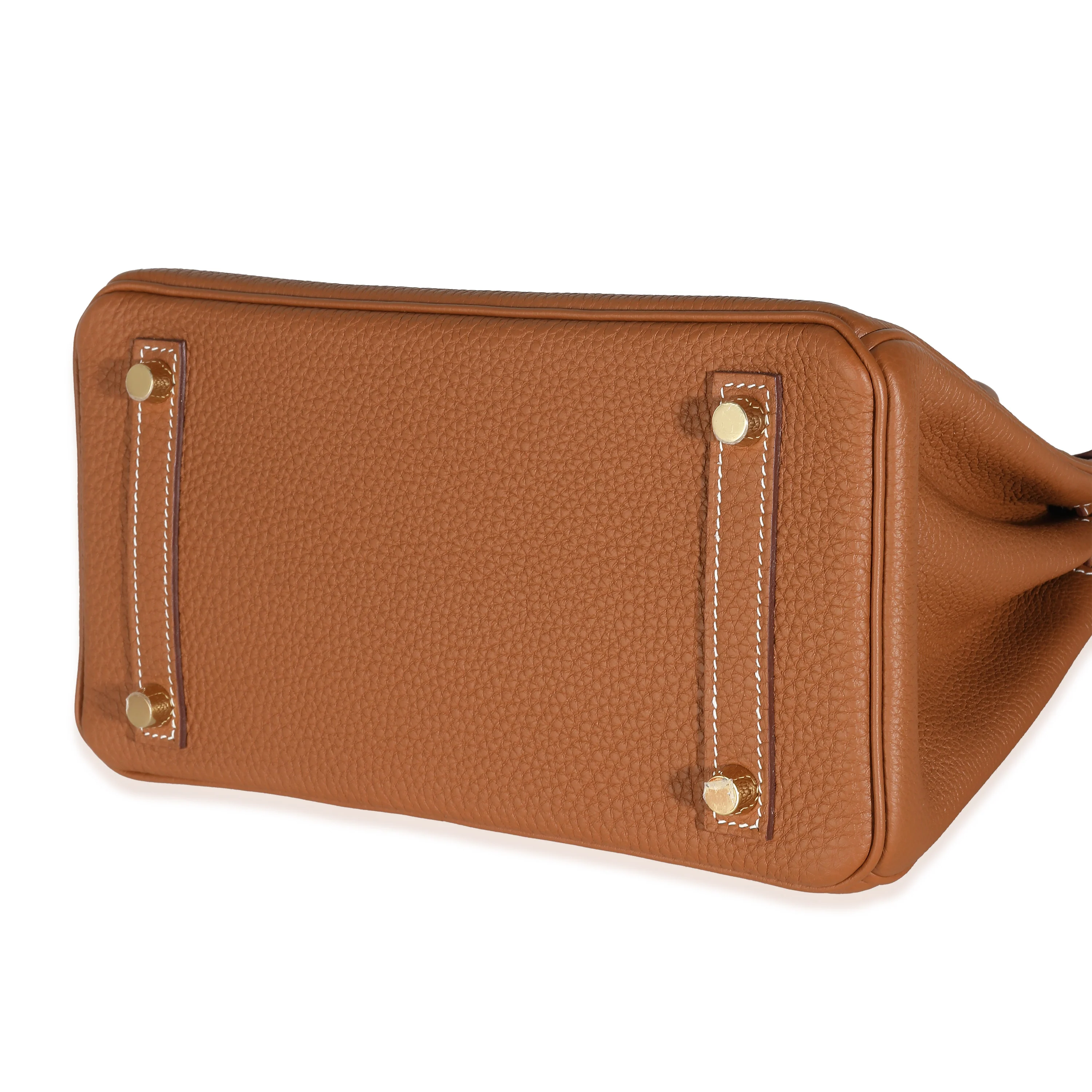 Gold Togo Birkin 25 GHW - Image 6