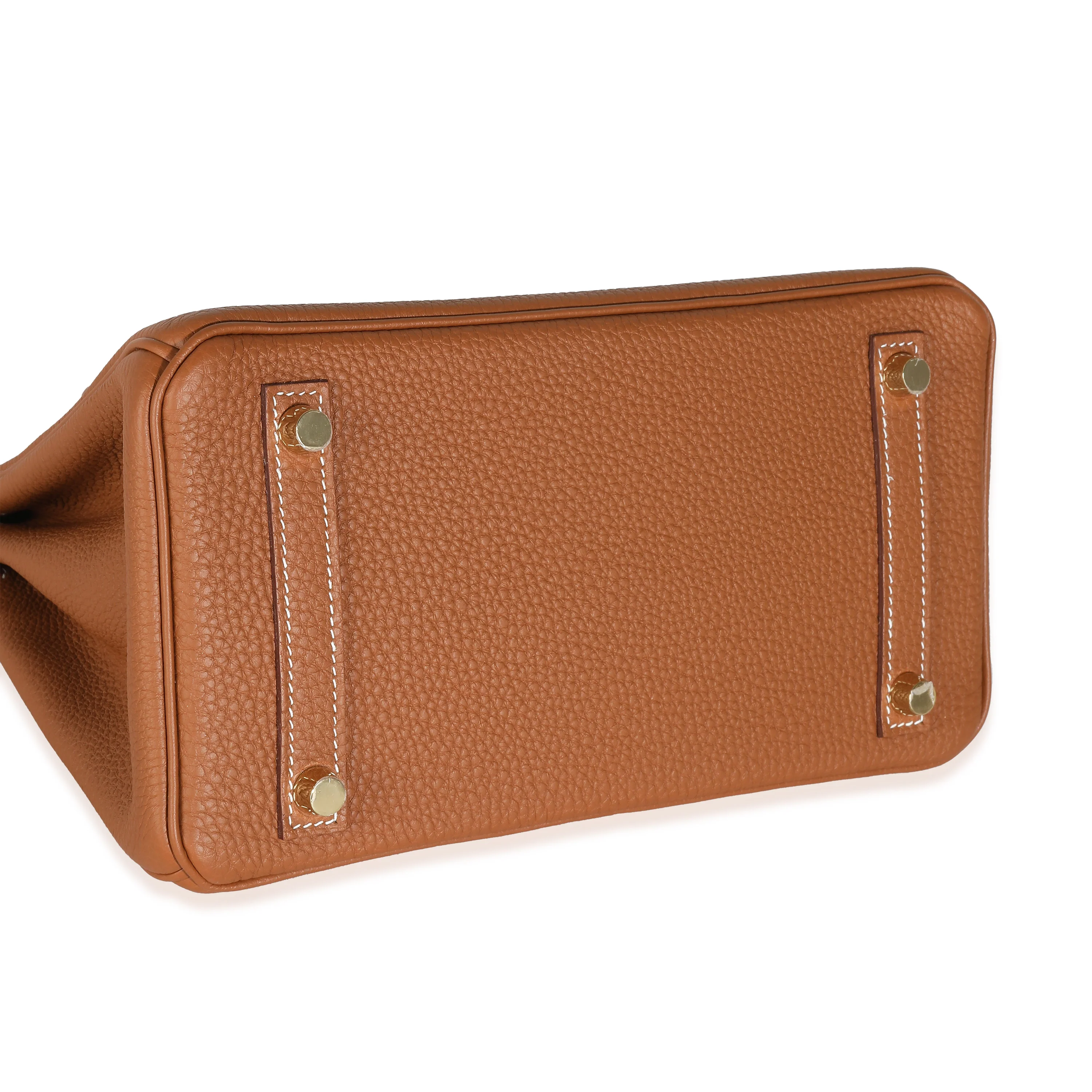 Gold Togo Birkin 25 GHW - Image 7