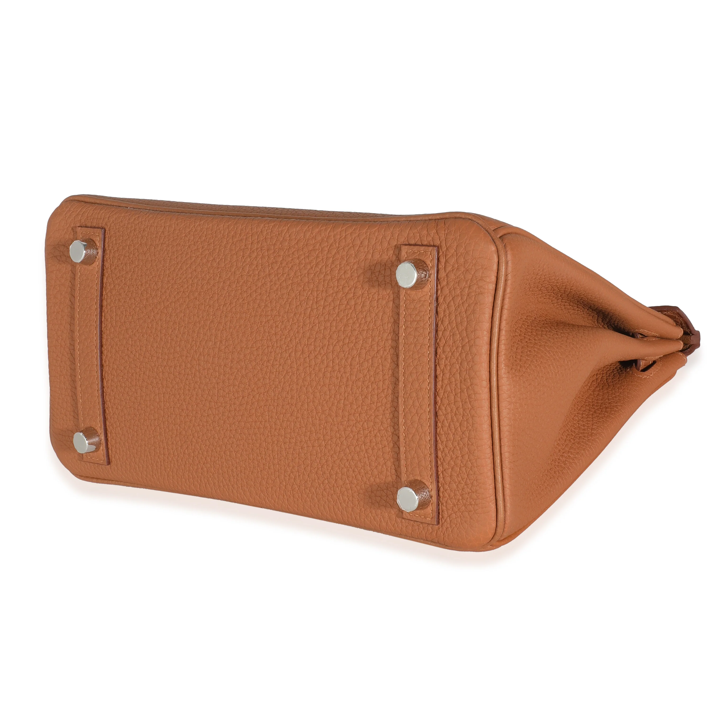 Gold Togo Matte Alligator Touch Birkin 25 PHW - Image 7