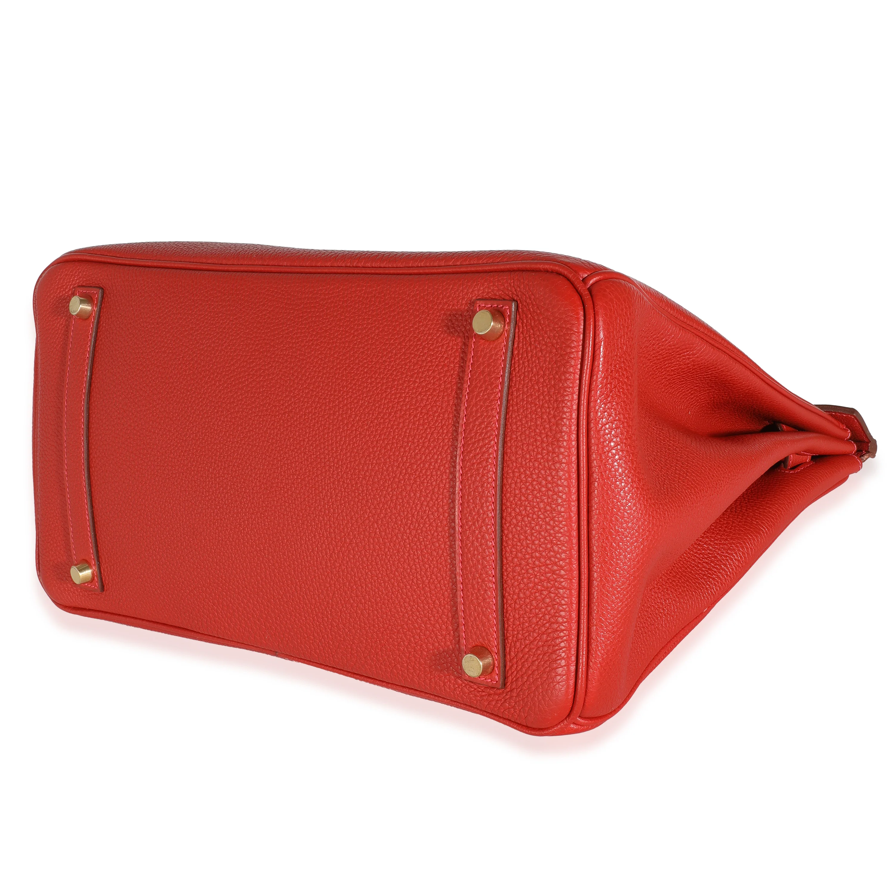 Rouge Vif Clemence Birkin 35 GHW - Image 7
