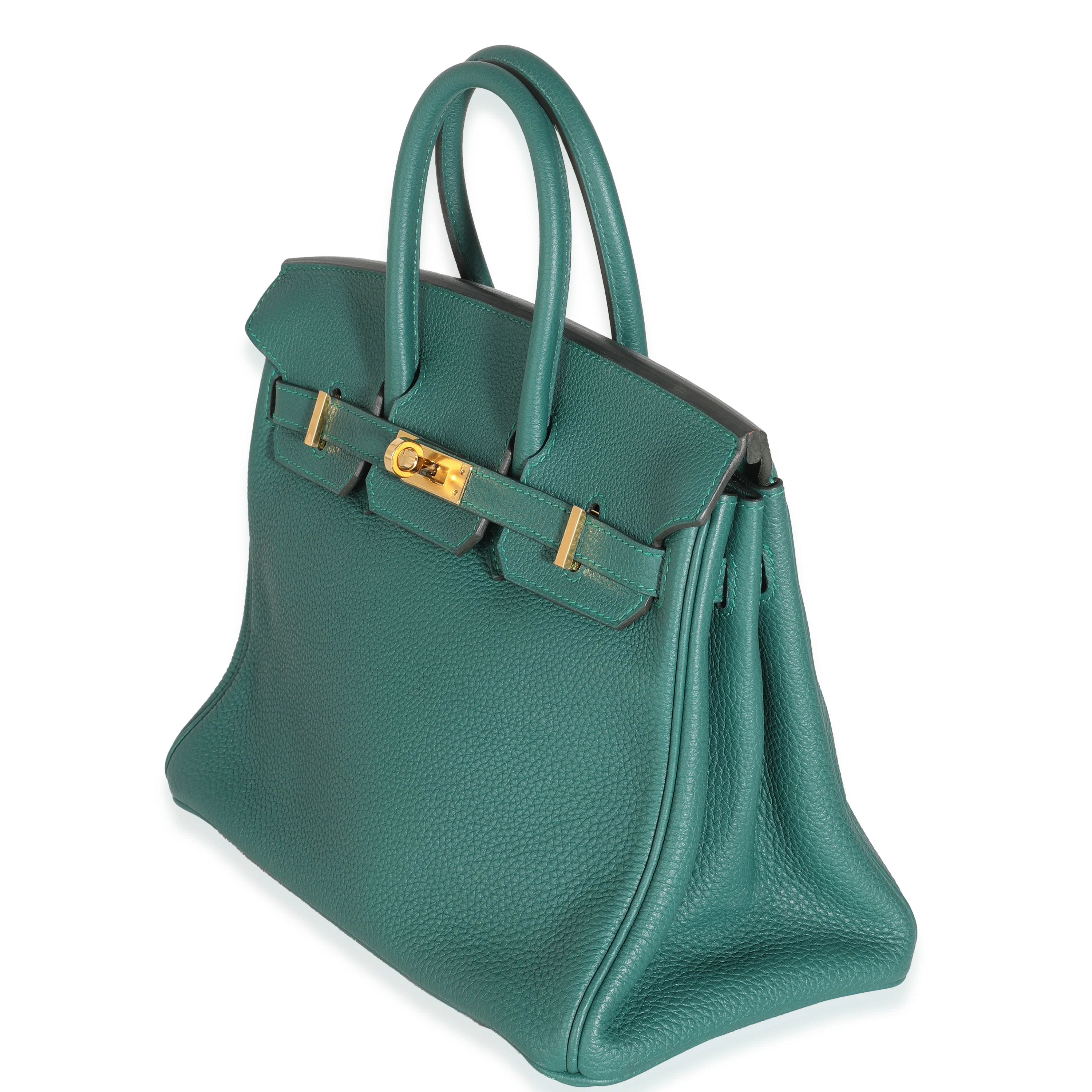 Malachite Togo Birkin 25 GHW - Image 2