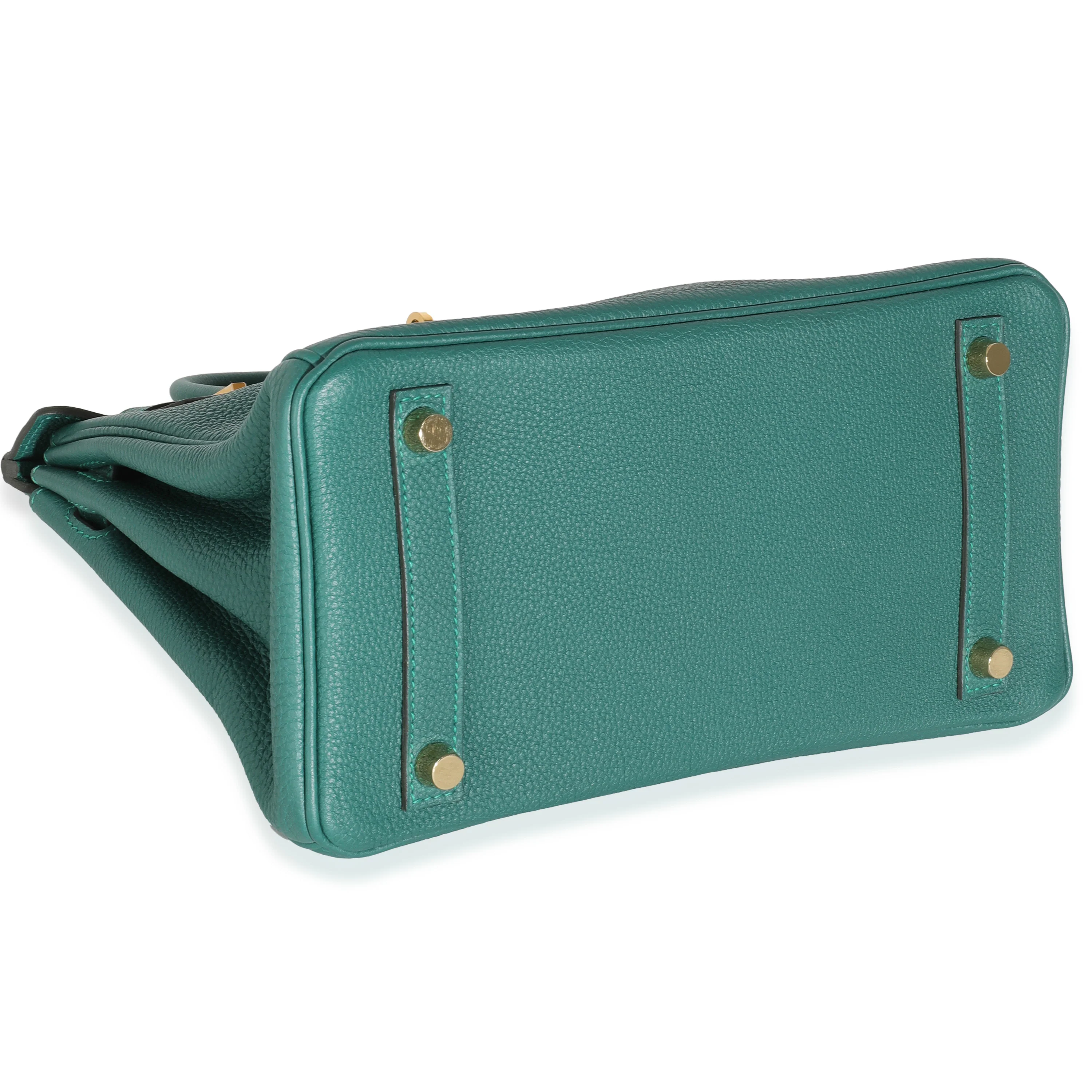 Malachite Togo Birkin 25 GHW - Image 6