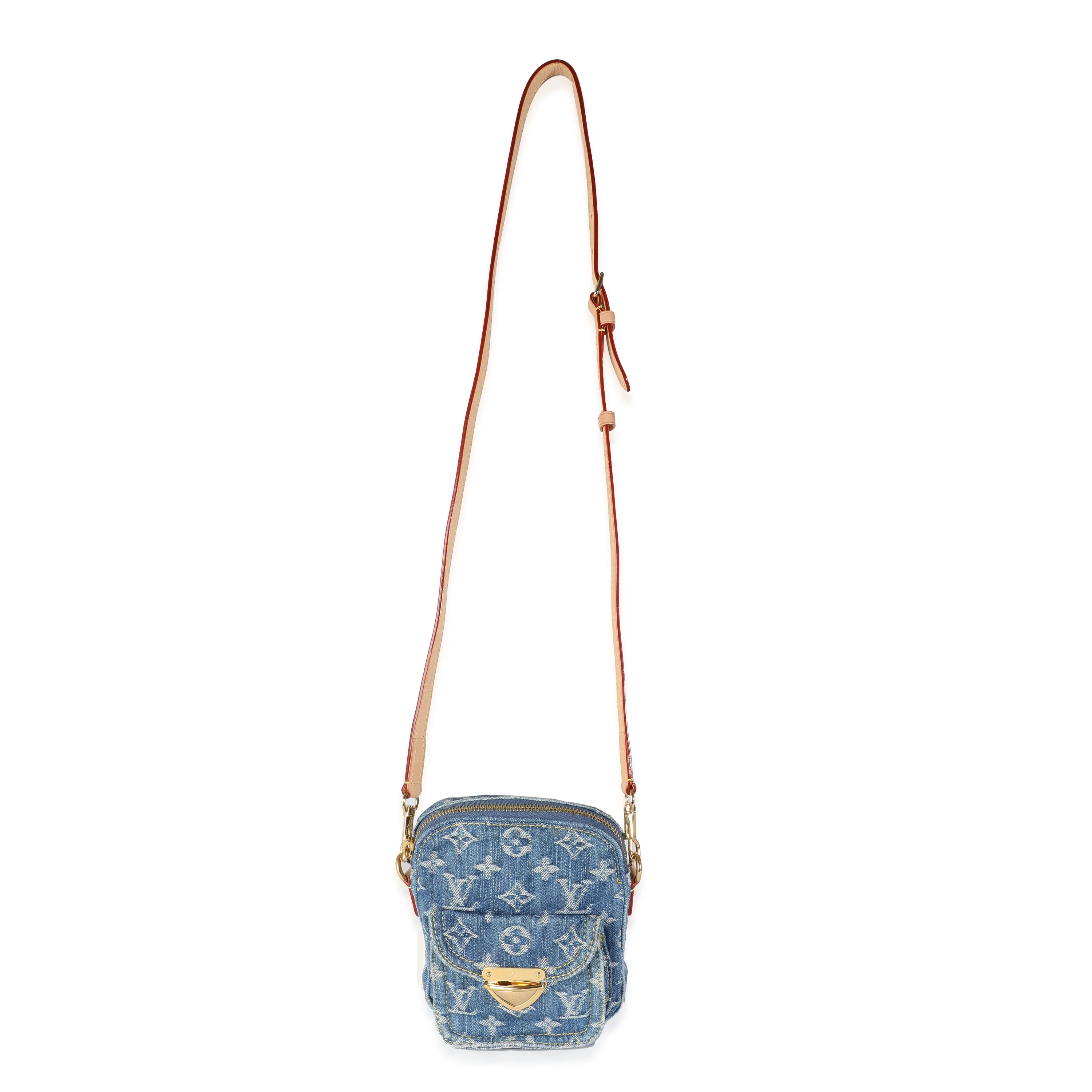Monogram Denim Fairfax Pochette - Image 8