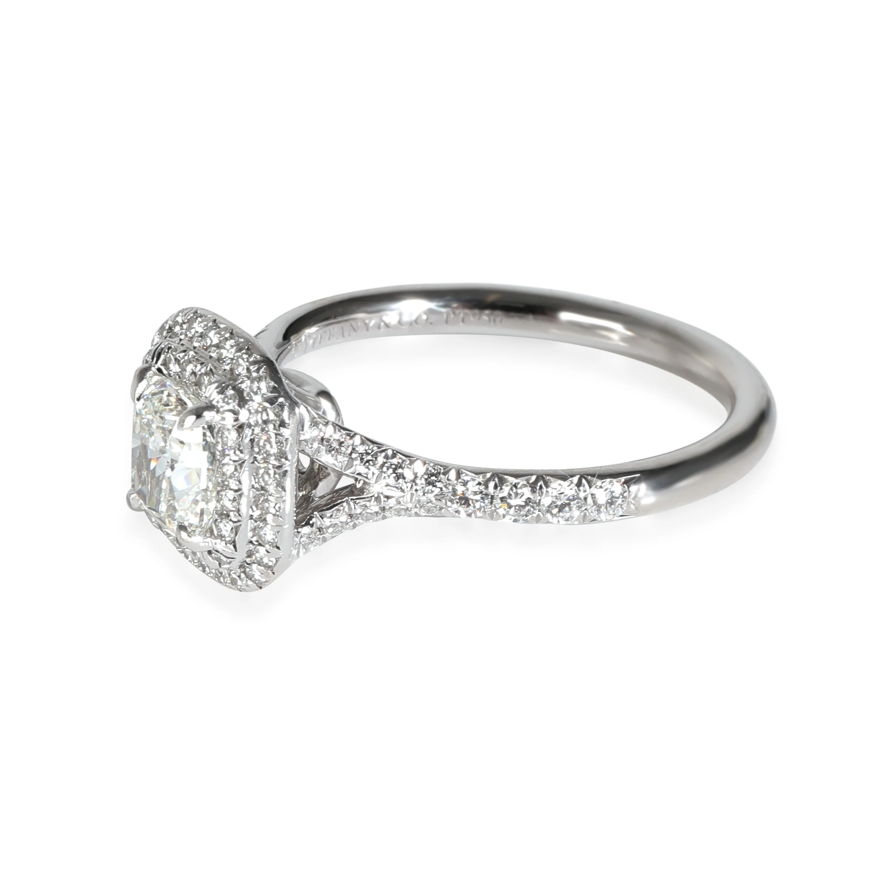 Soleste Diamond Engagement Ring in Platinum G VS1 1.1 CTW - Image 2