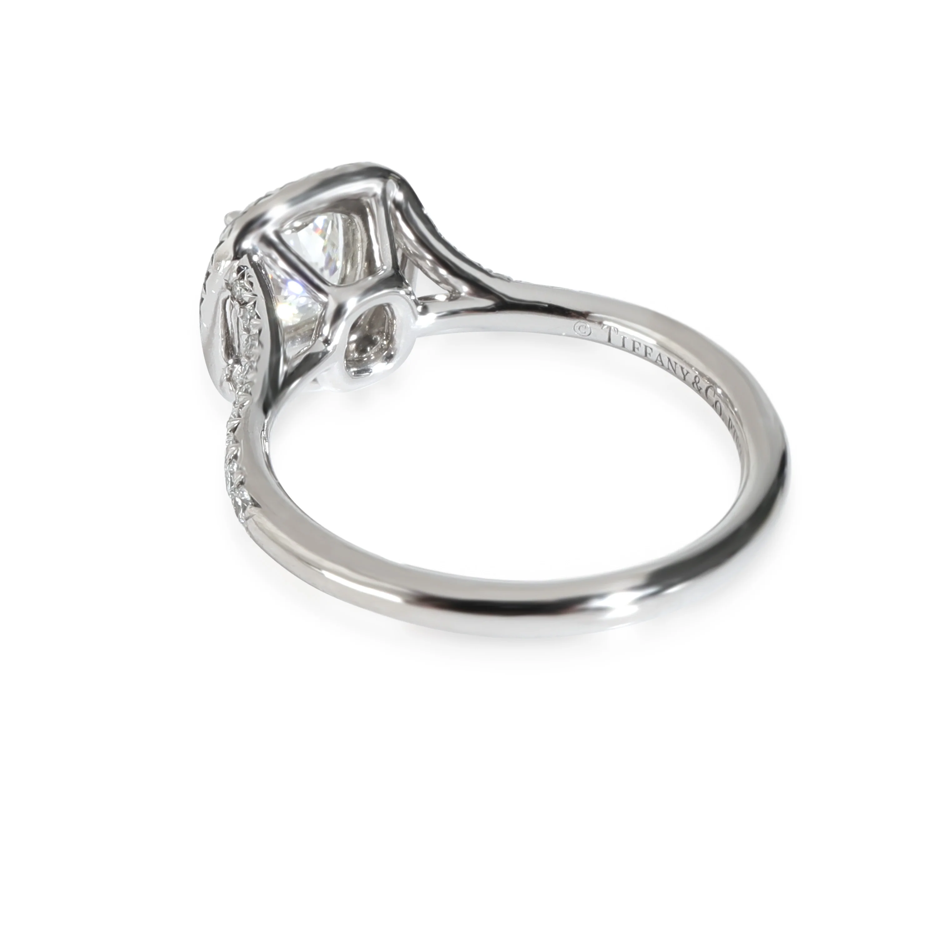 Soleste Diamond Engagement Ring in Platinum G VS1 1.1 CTW - Image 4