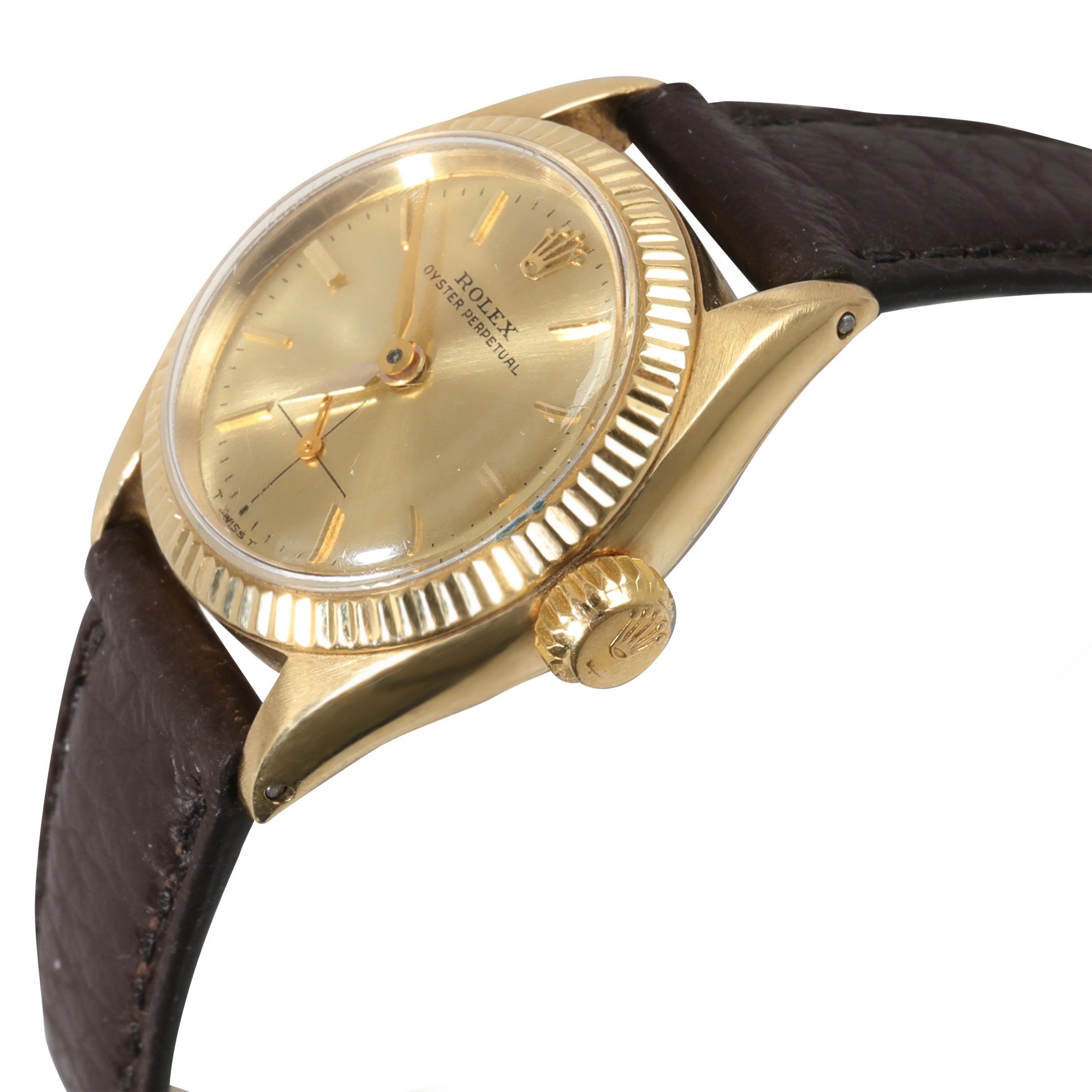 Oyster Perpetual 6509 Womens Watch in 14kt Yellow Gold - Image 2