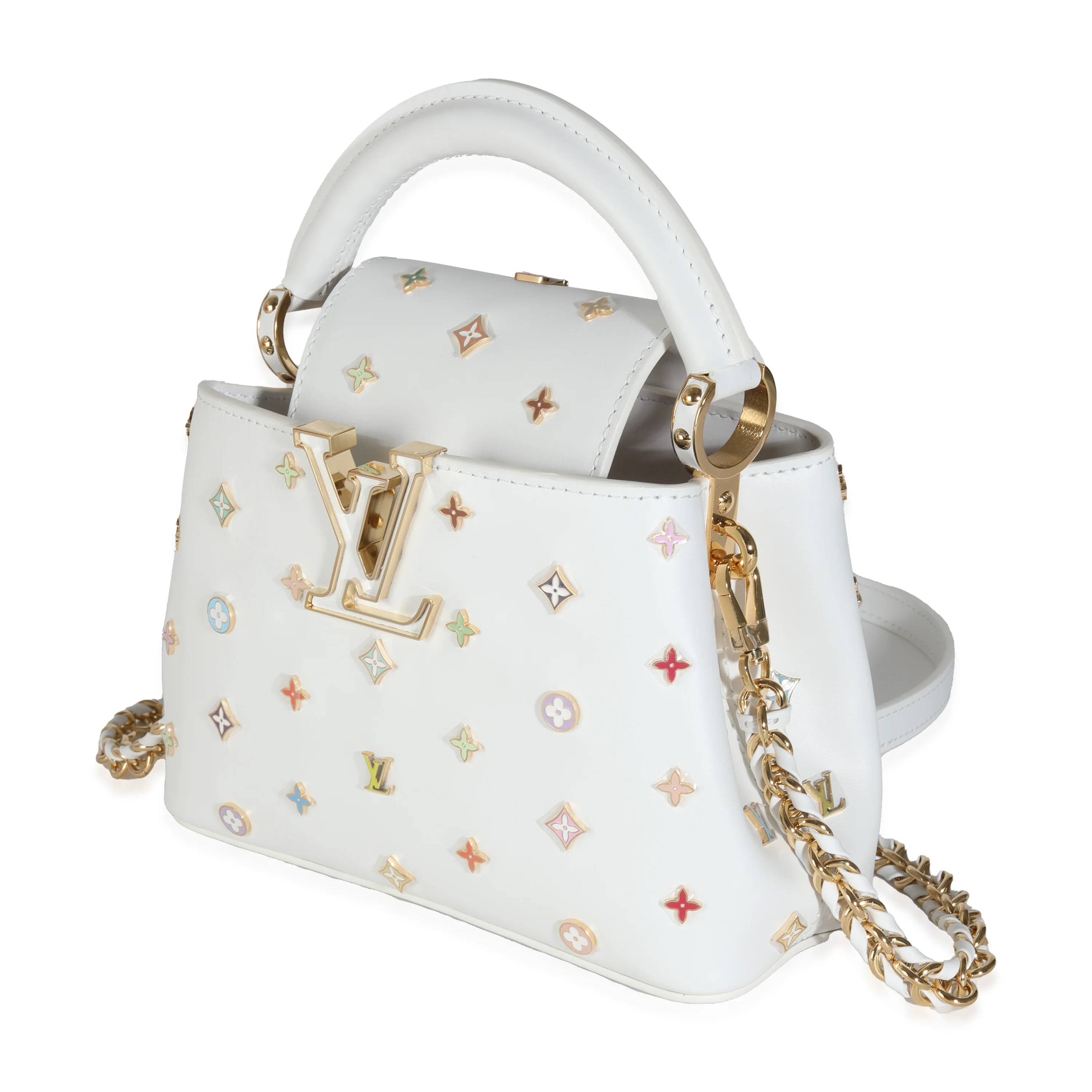 x TM White Taurillon Mini Capucines - Image 2