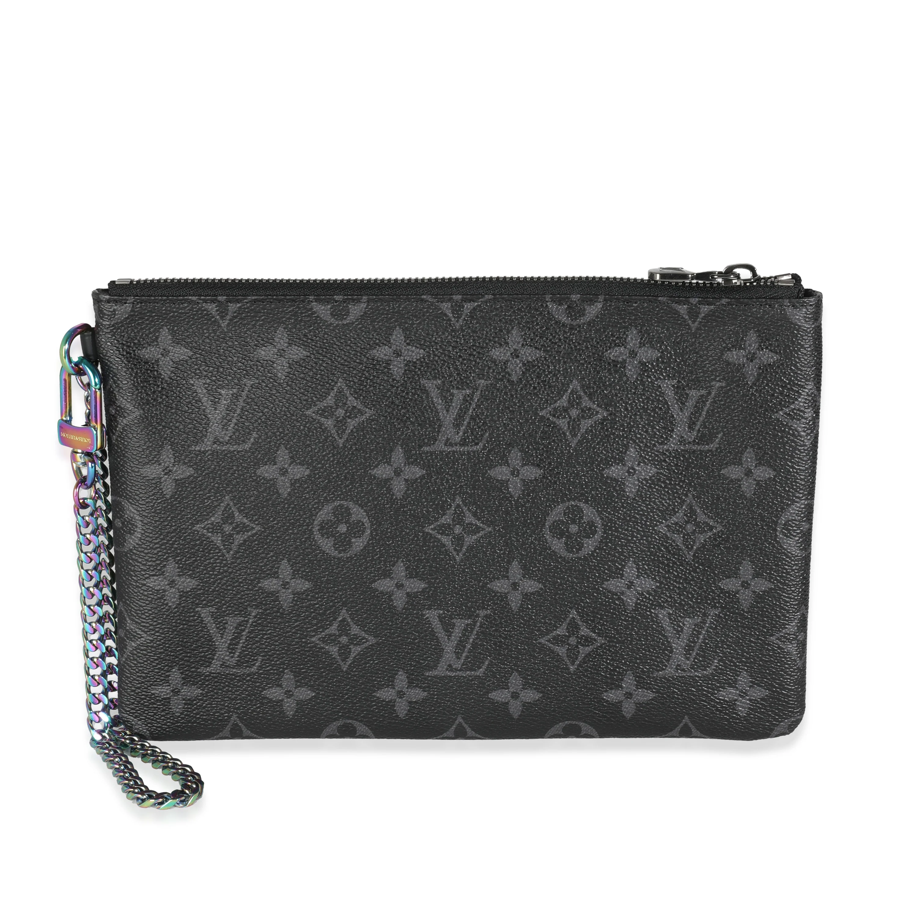 Monogram Eclipse Canvas Fragment Design Ipad Pouch