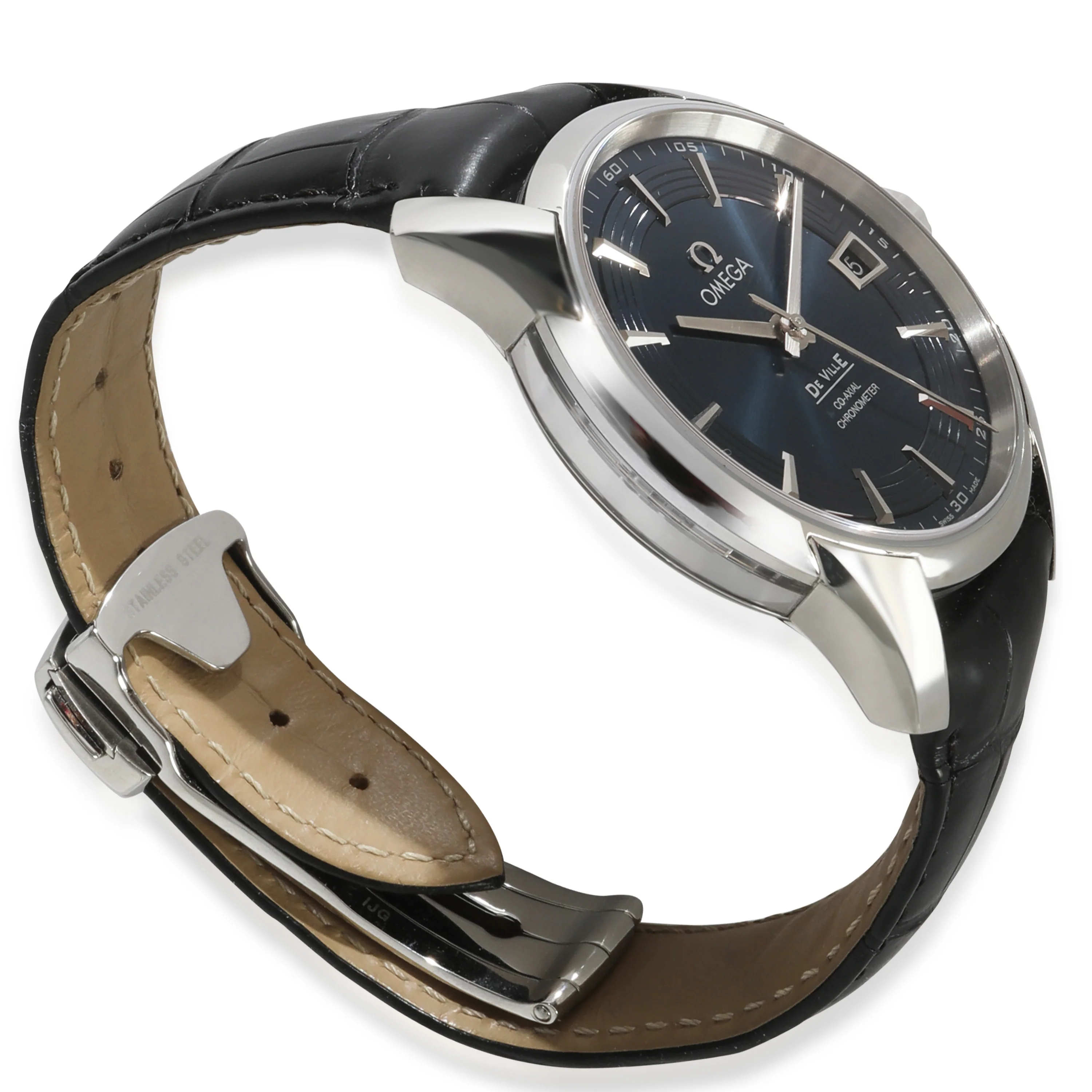 DeVille Hour Vision 431.33.41.21.03.001 Mens Watch in Stainless Steel - Image 2