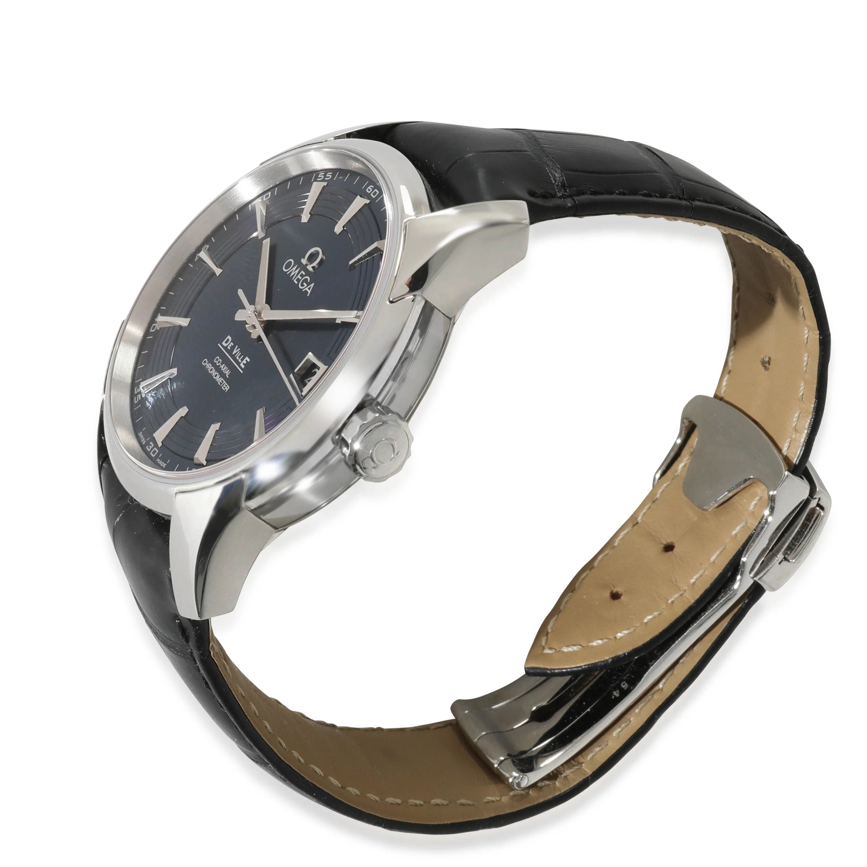 DeVille Hour Vision 431.33.41.21.03.001 Mens Watch in Stainless Steel - Image 3
