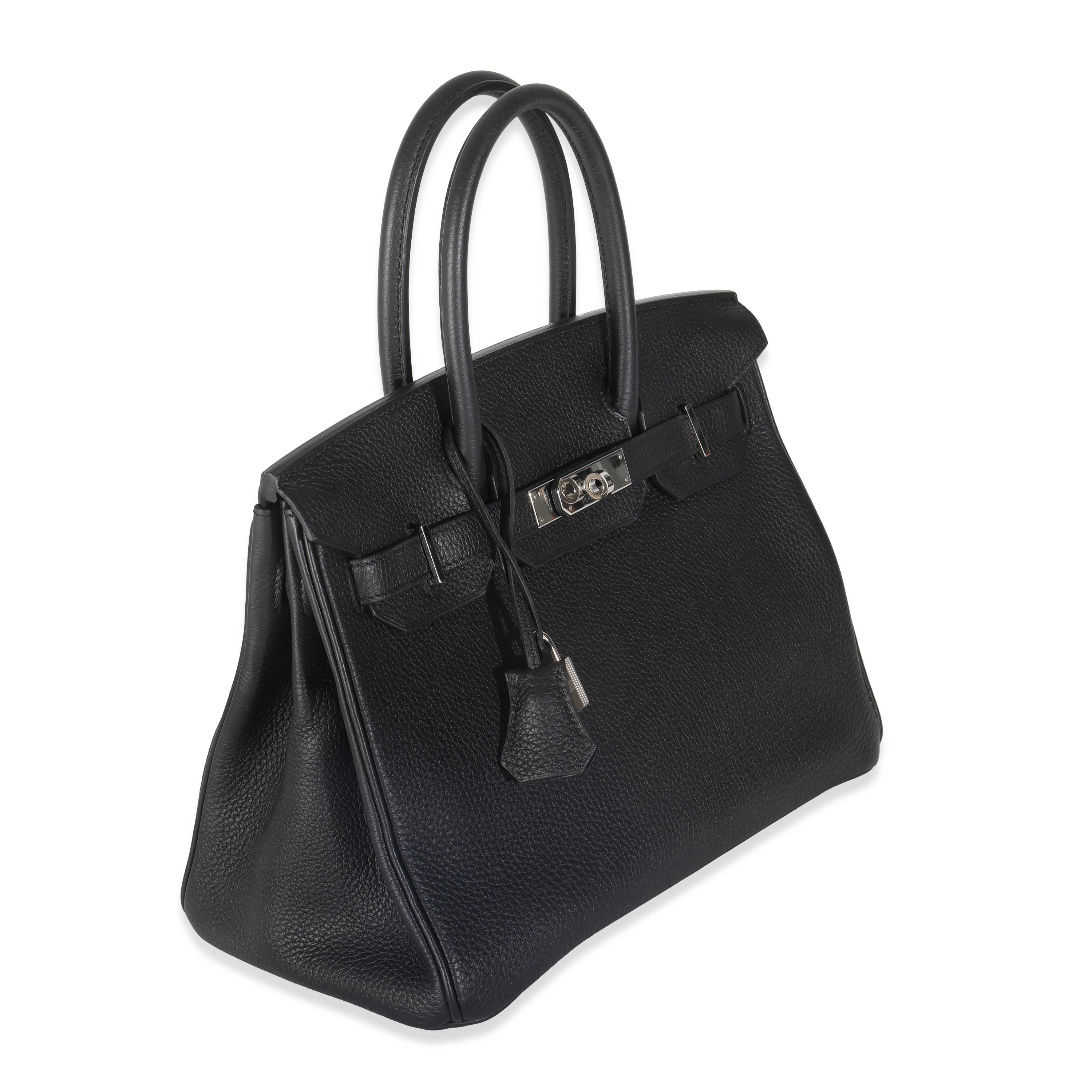 Black Togo Birkin 30 PHW - Image 3