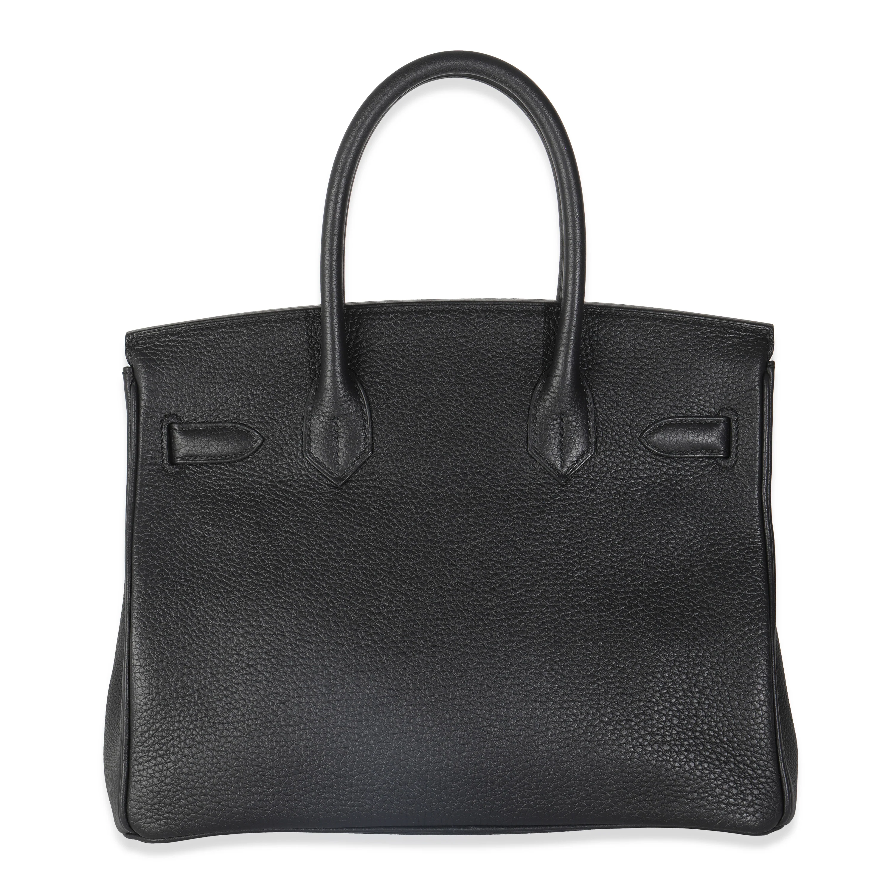 Black Togo Birkin 30 PHW - Image 4
