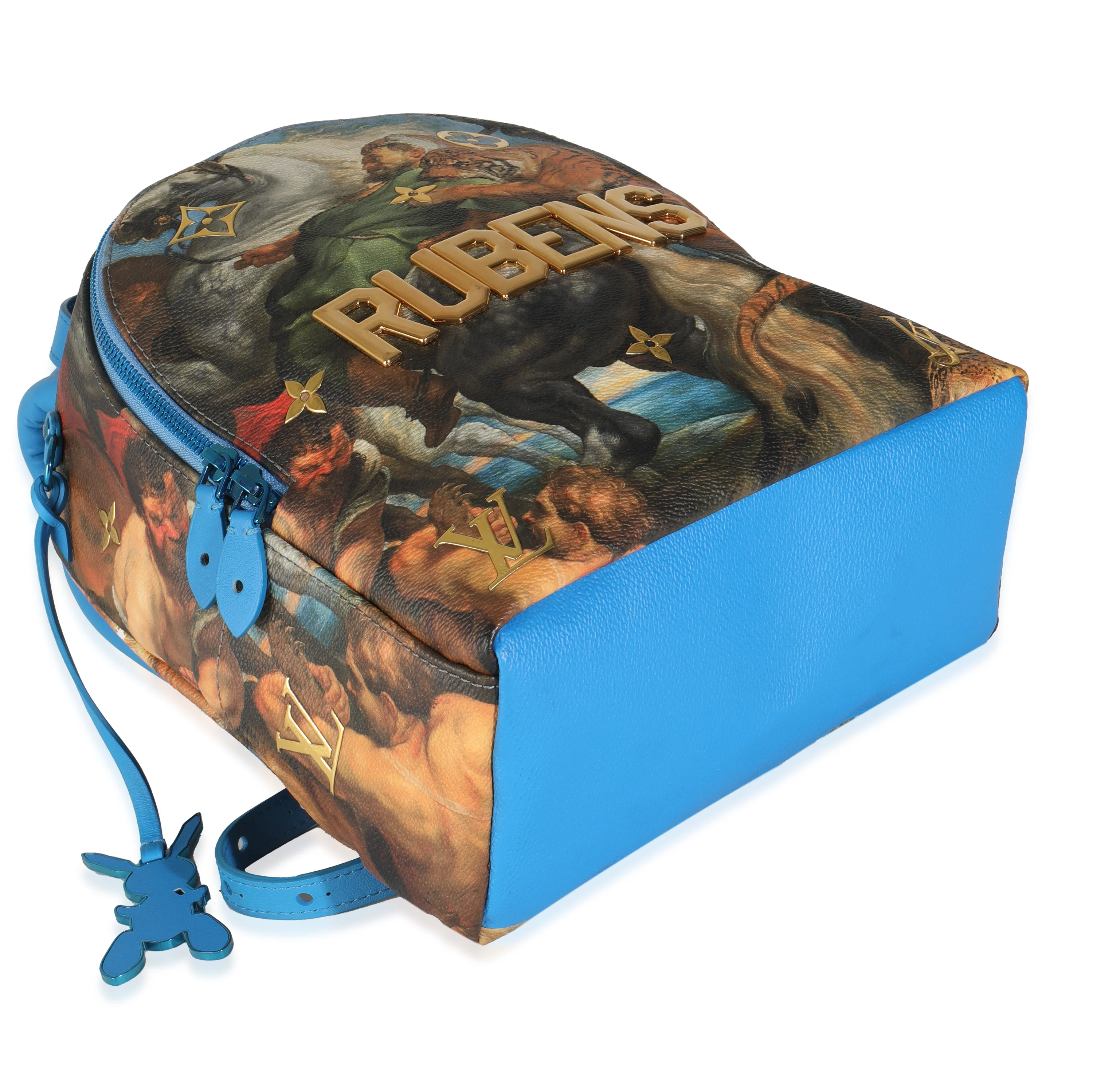 x Jeff Koons Multicolor Canvas Rubens Palm Springs Backpack - Image 6