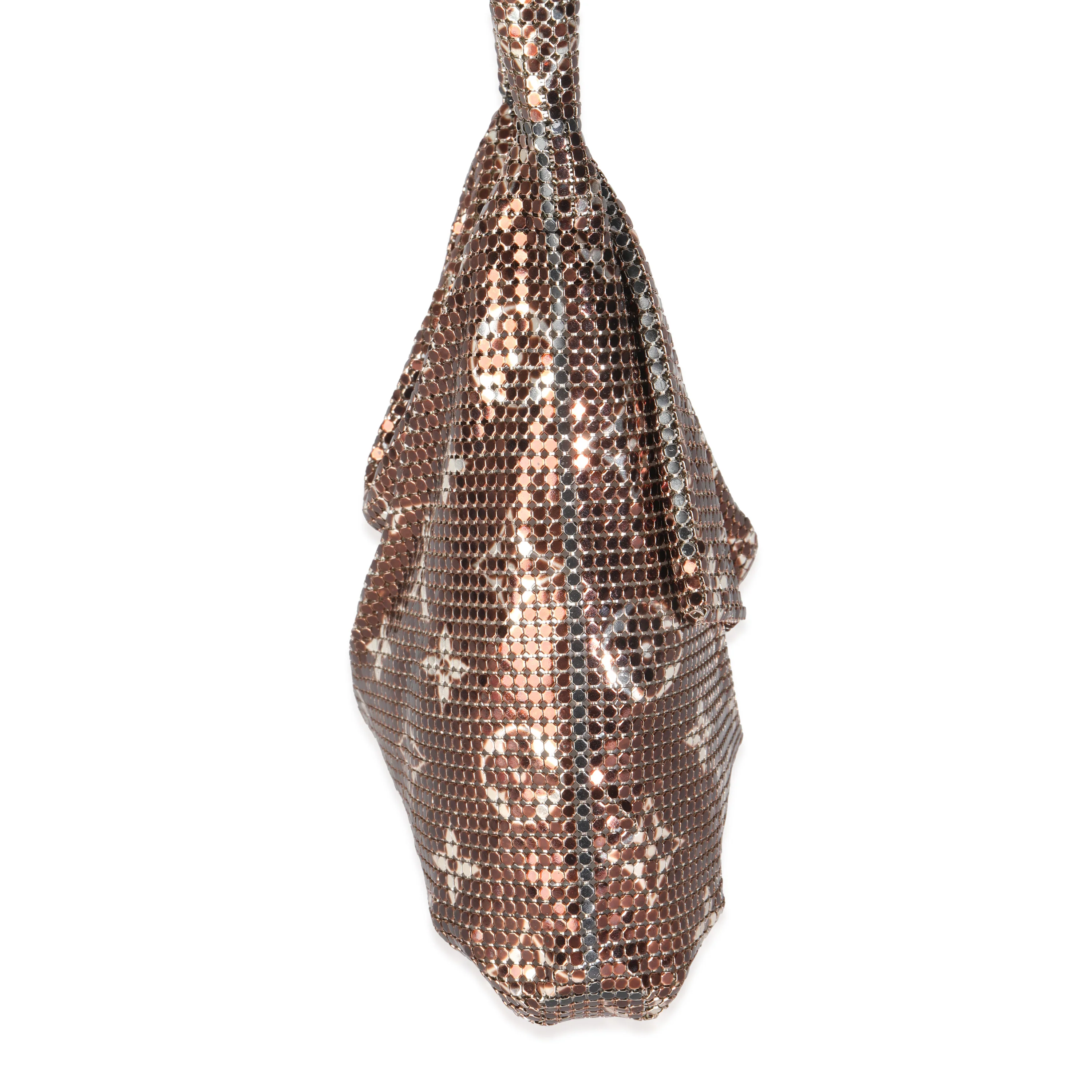 Bronze Monogram Mesh Metal Frances - Image 3