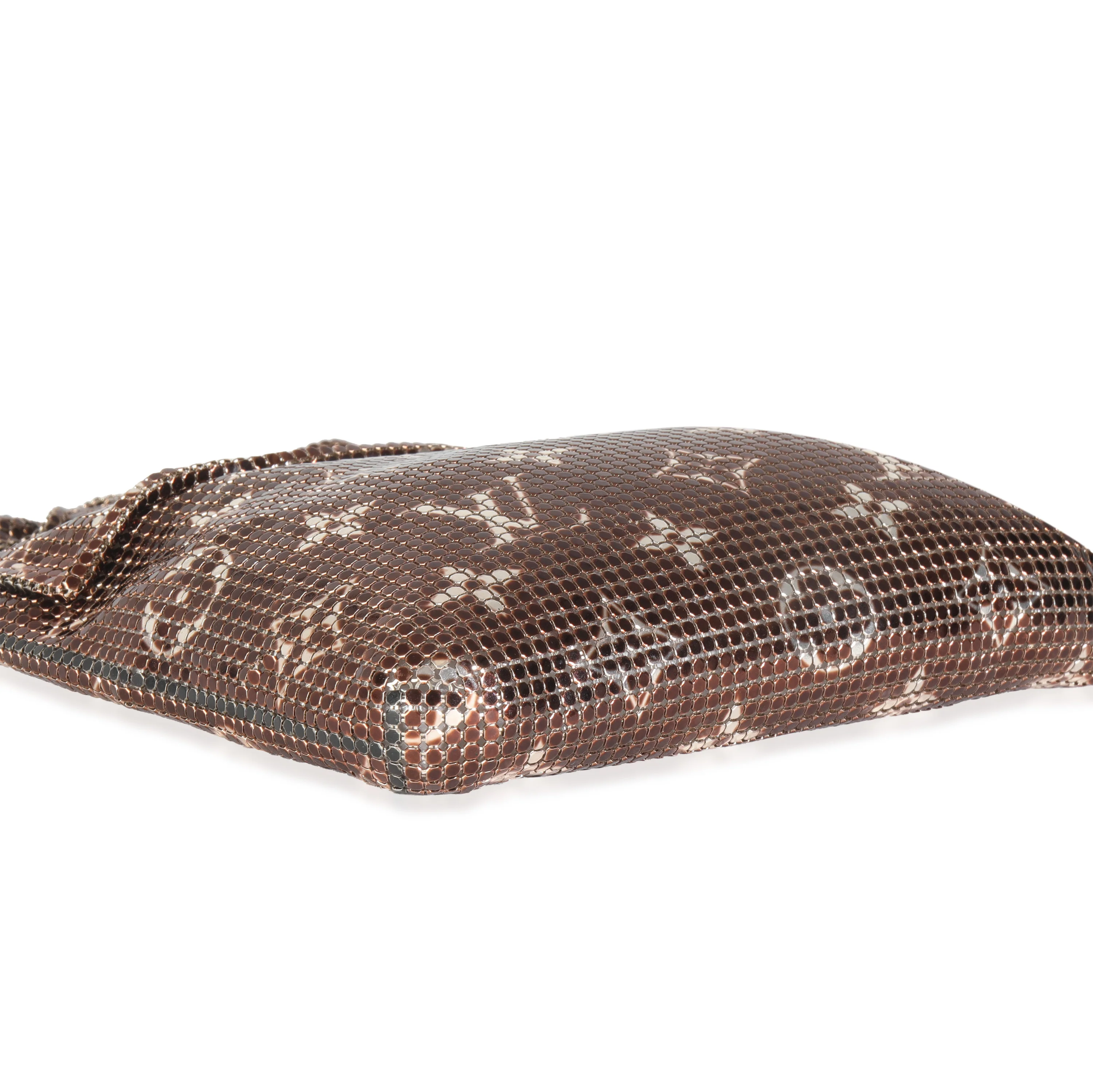 Bronze Monogram Mesh Metal Frances - Image 6