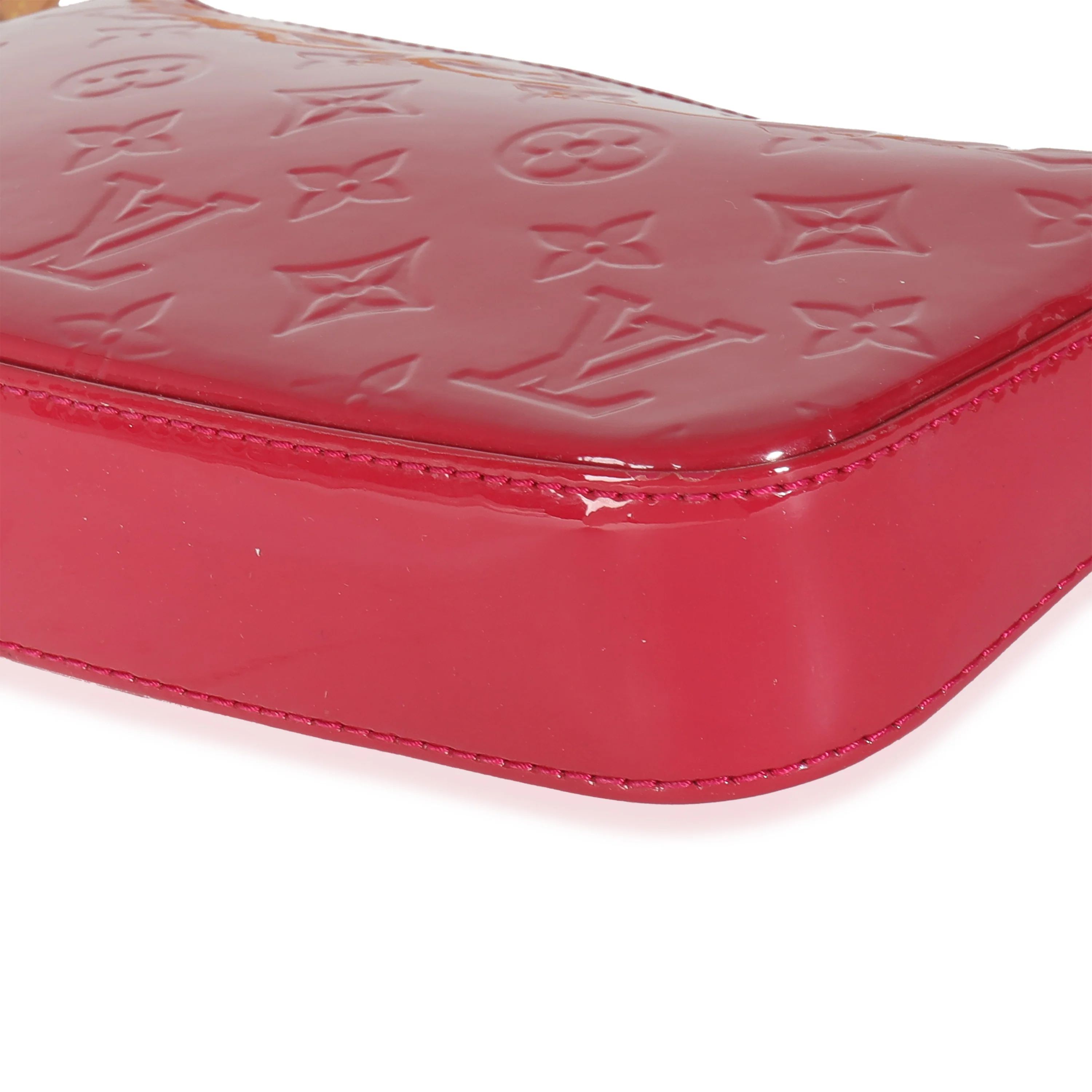 Rose Indien Monogram Vernis Pochette Accessoires NM - Image 6