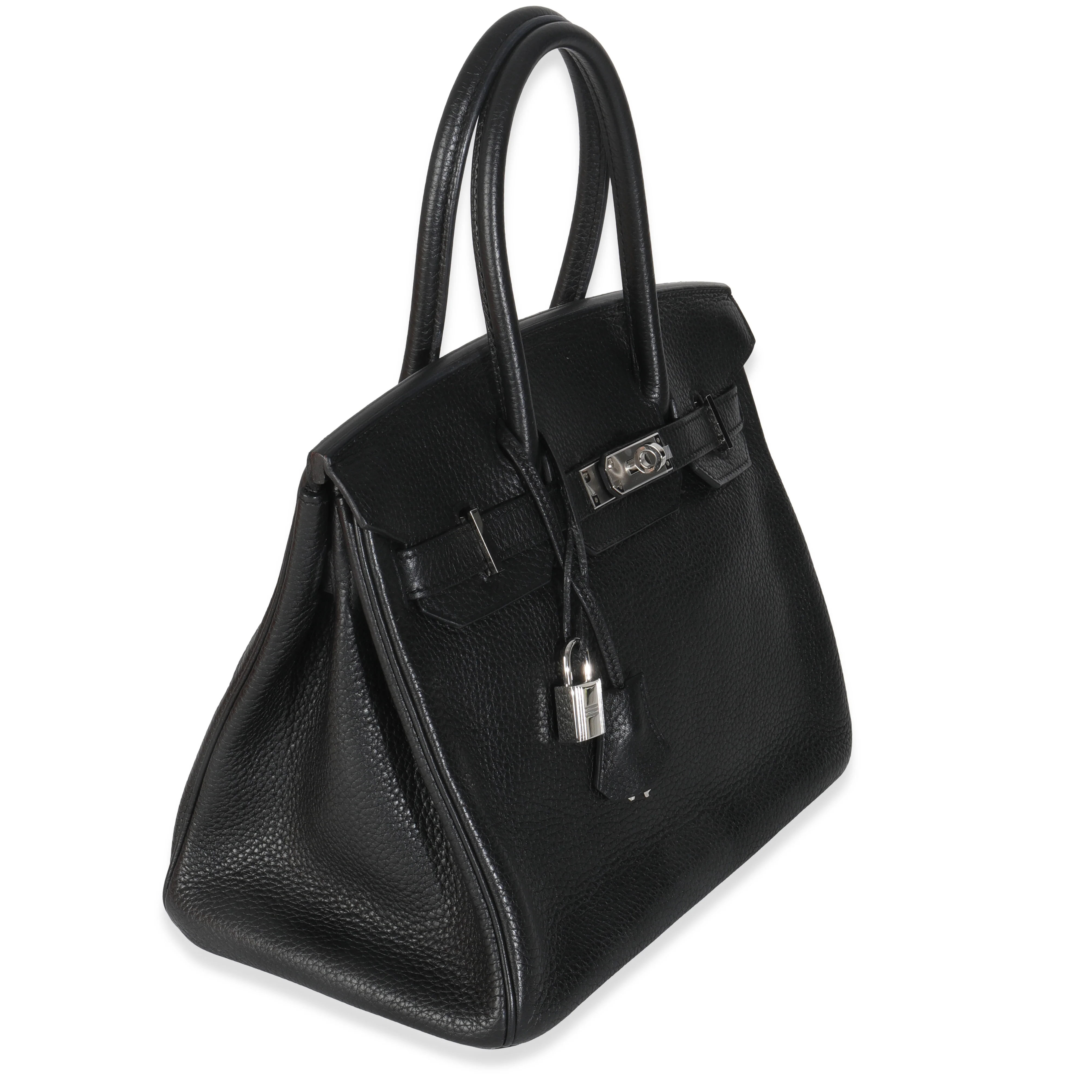 Black Clemence Birkin 30 PHW - Image 3