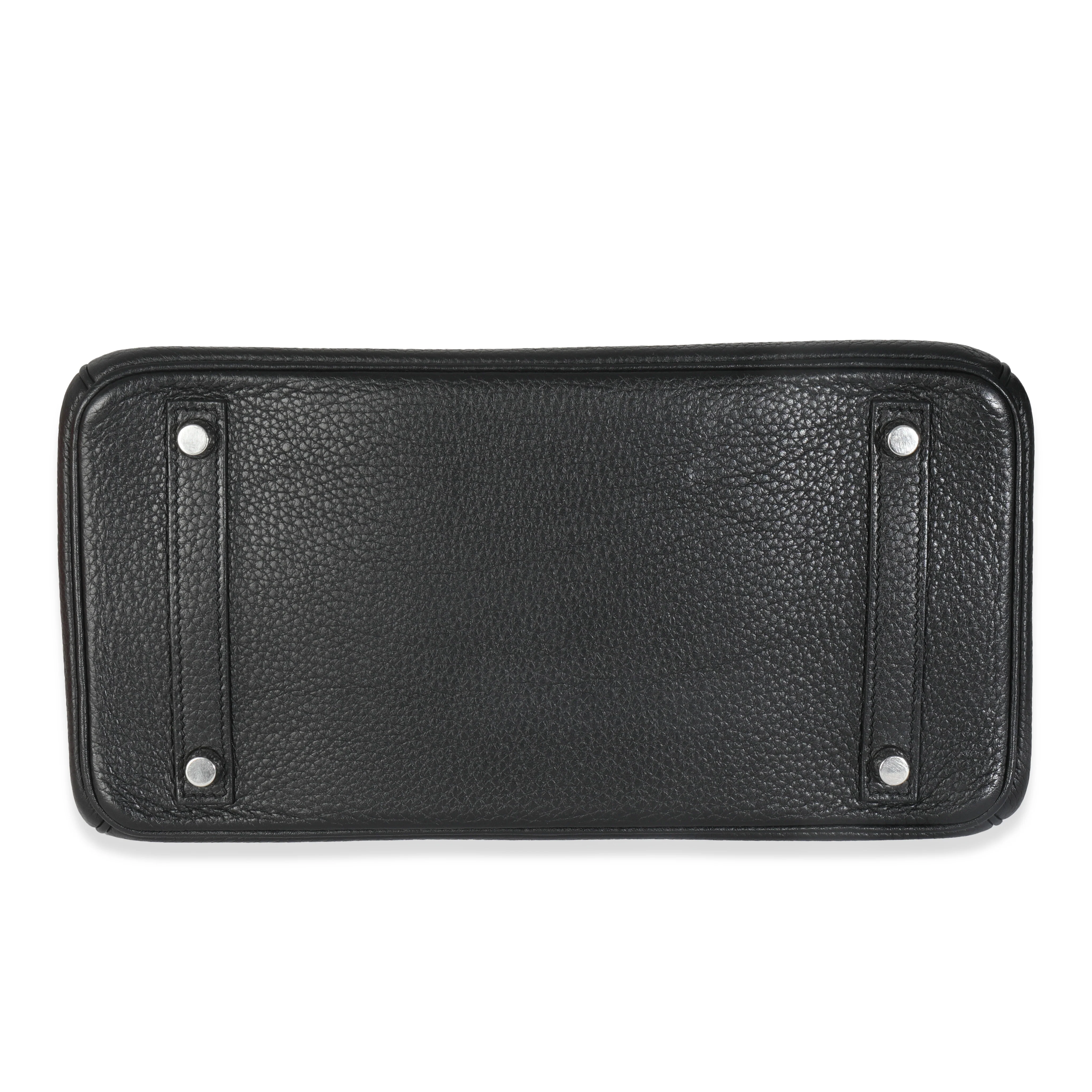 Black Clemence Birkin 30 PHW - Image 5
