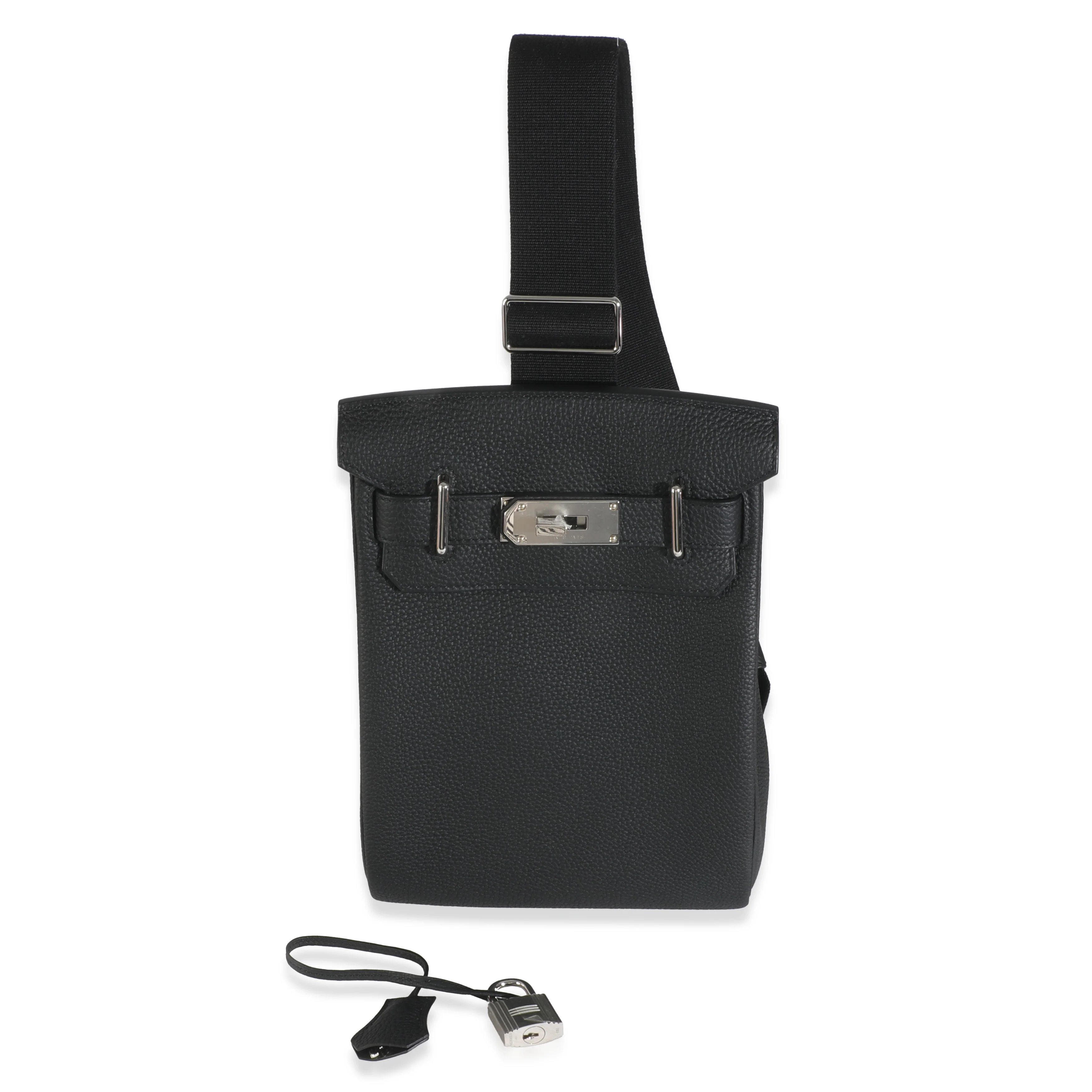 Black Togo Hac A Dos PM Backpack PHW - Image 2