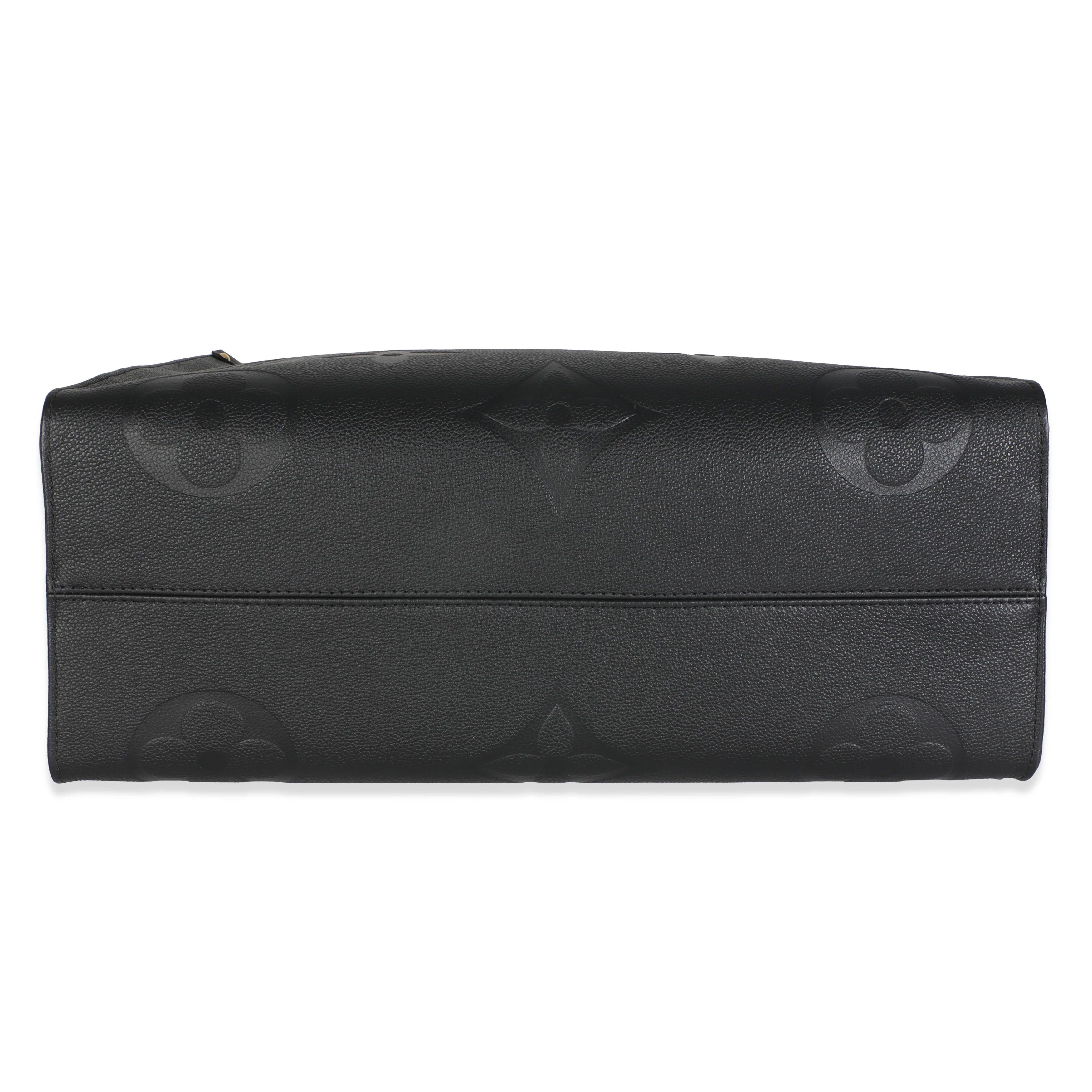 Black Monogram Empreinte Onthego GM - Image 5
