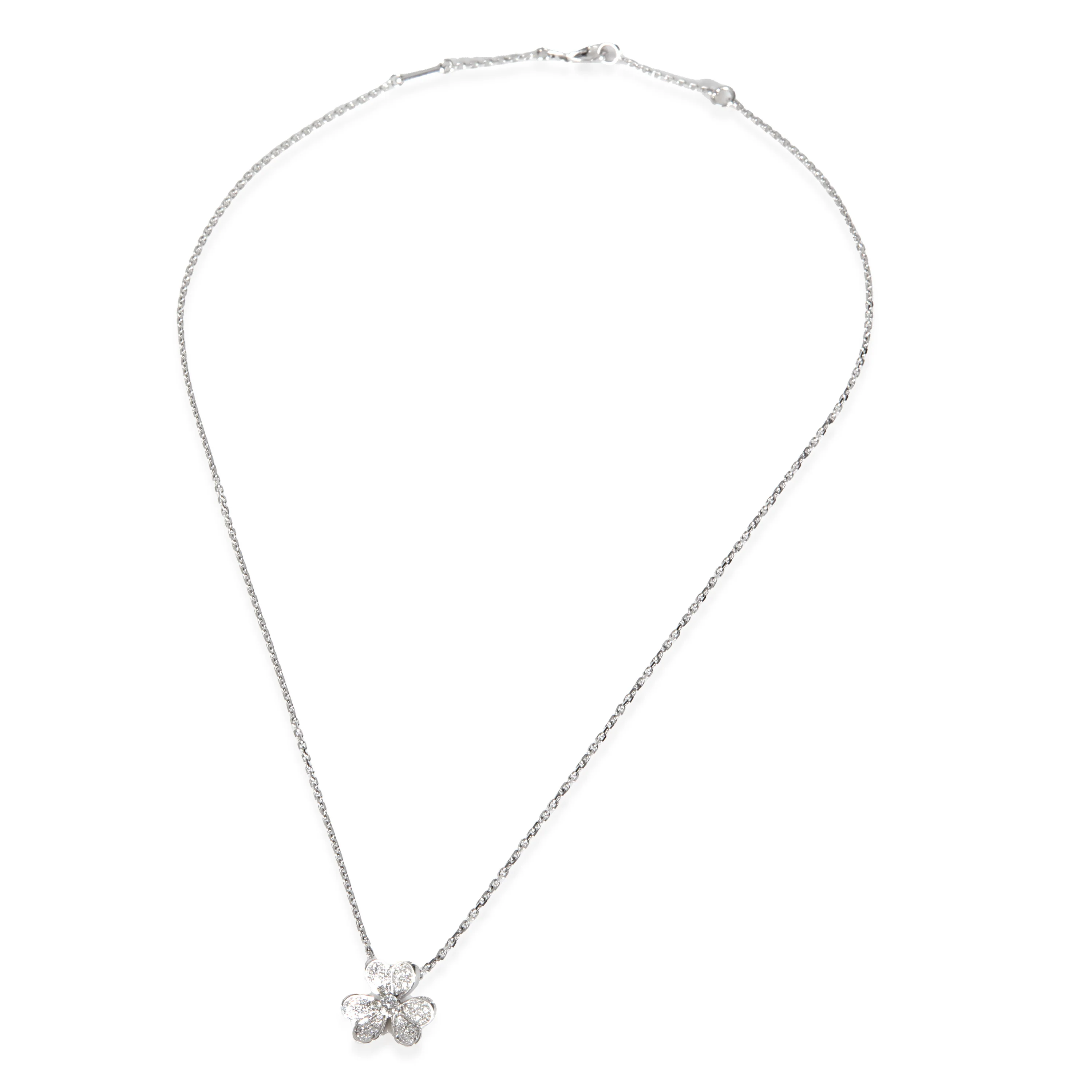 White Gold Diamond Mini Frivole Pendant - Image 2