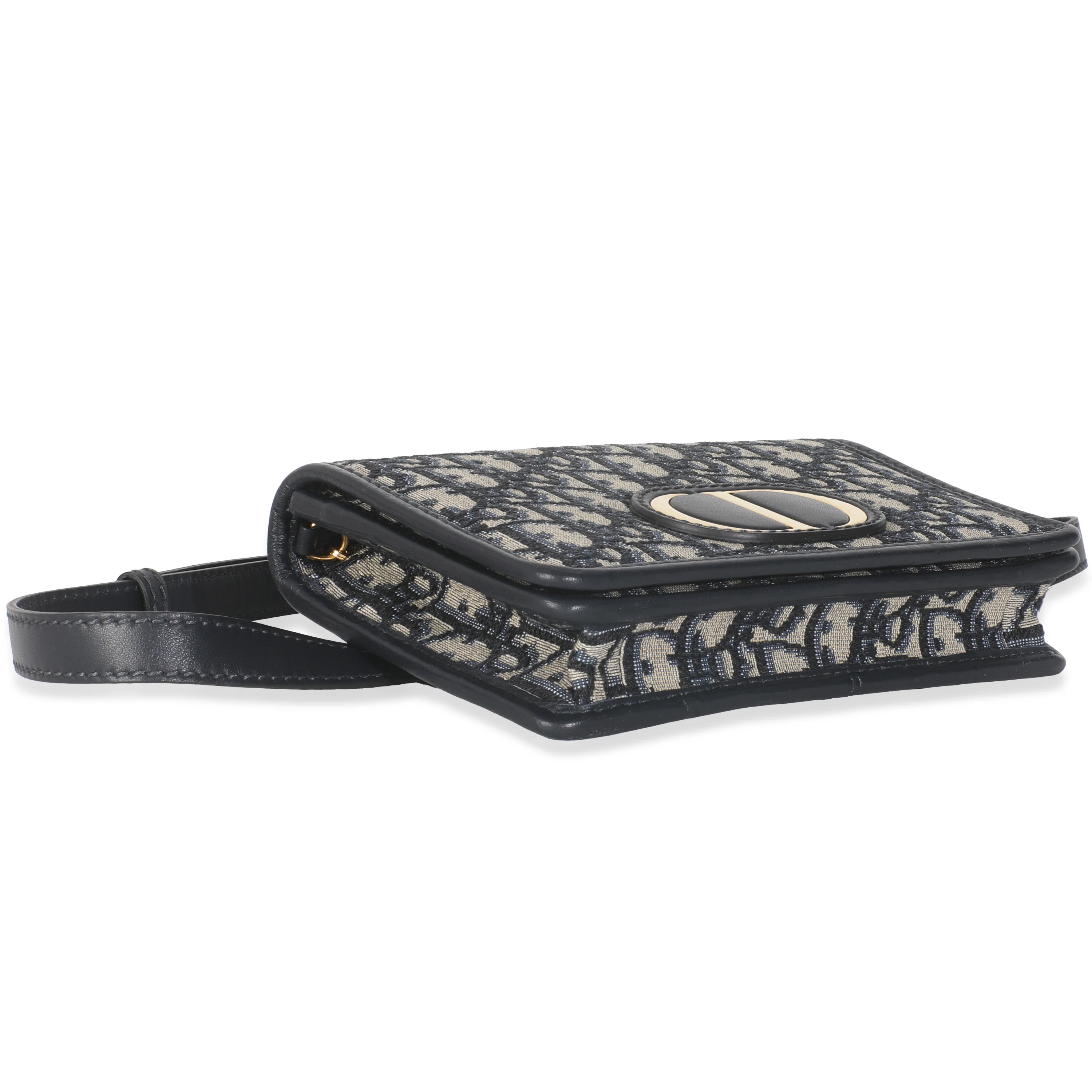 Blue Oblique Jacquard 30 Montaigne 2-in-1 Pouch - Image 6