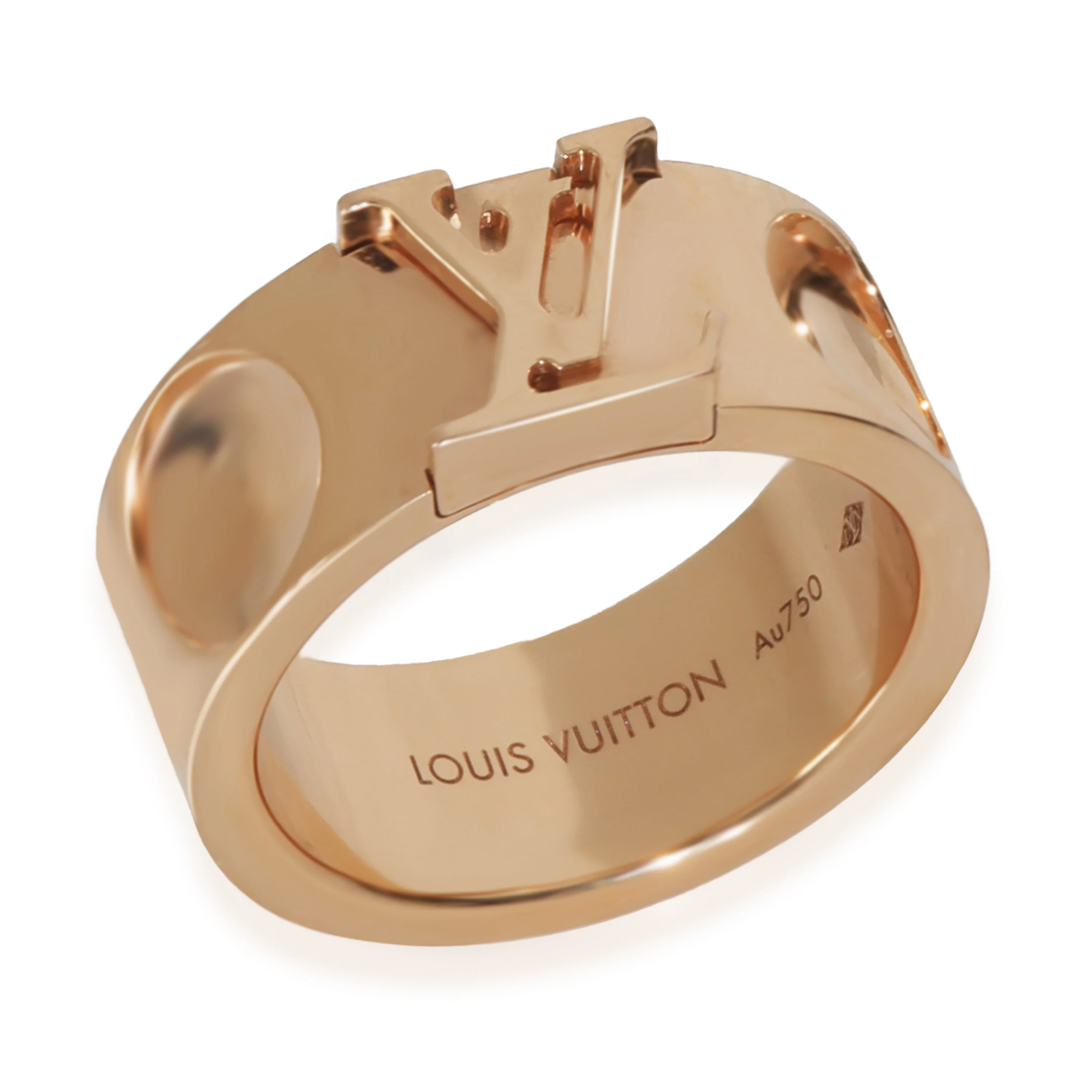 Rose Gold Empreinte Large Ring - Image 2